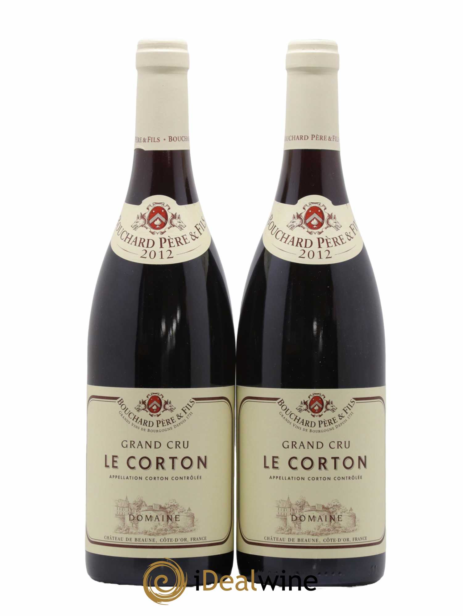 Corton Grand Cru Le Corton Bouchard Père & Fils 2012 - Lot de 2 bouteilles - 0