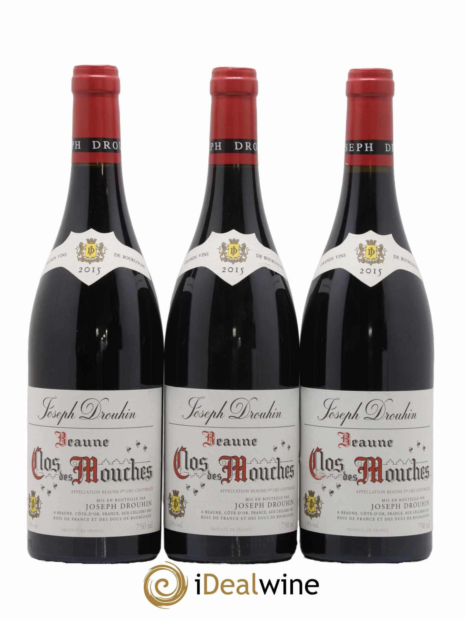 Beaune 1er Cru Clos des Mouches Joseph Drouhin 2015 - Lot de 3 bouteilles - 0