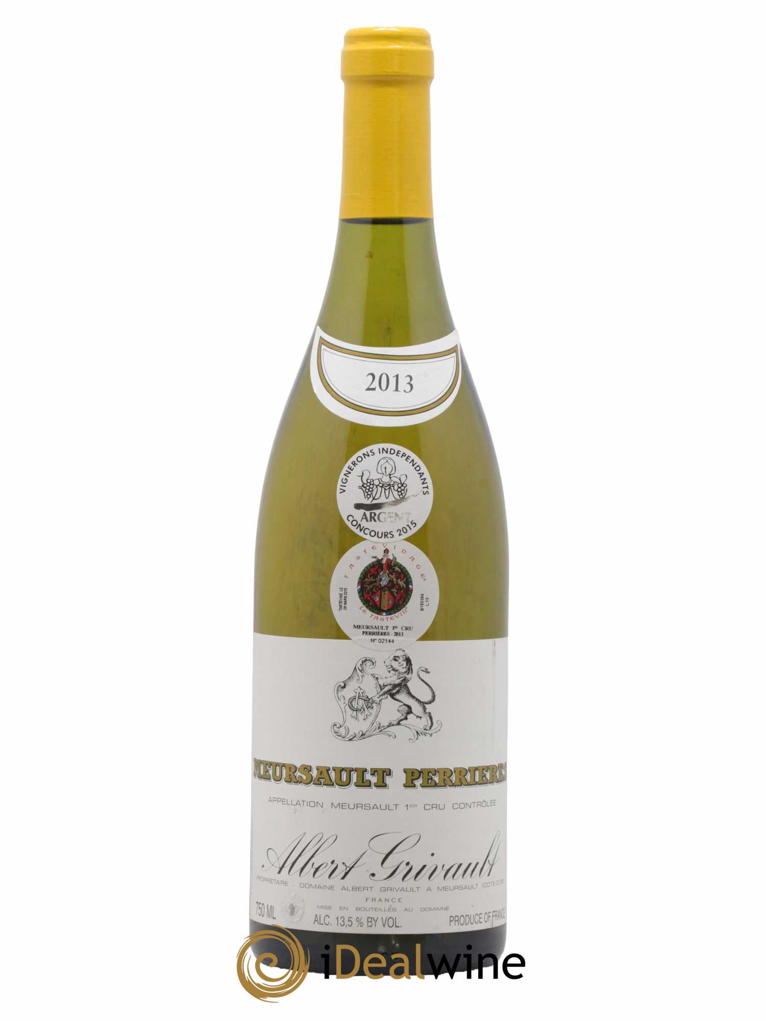 Meursault 1er Cru Perrières Albert Grivault 2013 - Lot de 1 bouteille - 0