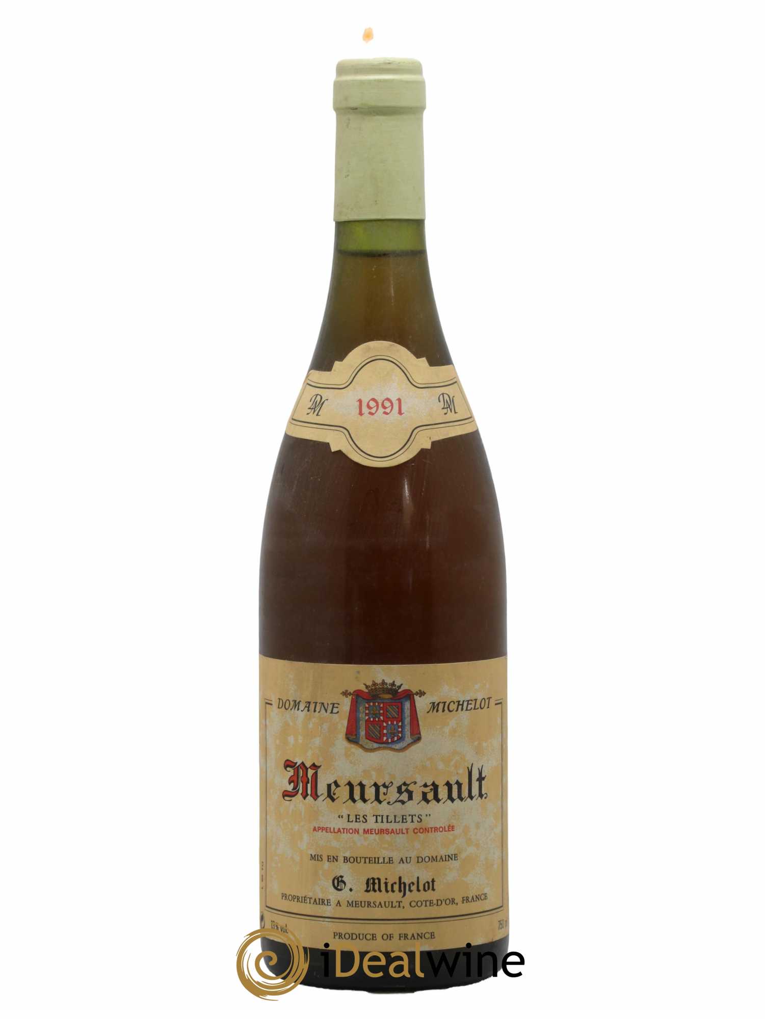 Meursault Les Tillets G.Michelot 1991 - Posten von 1 Flasche - 0