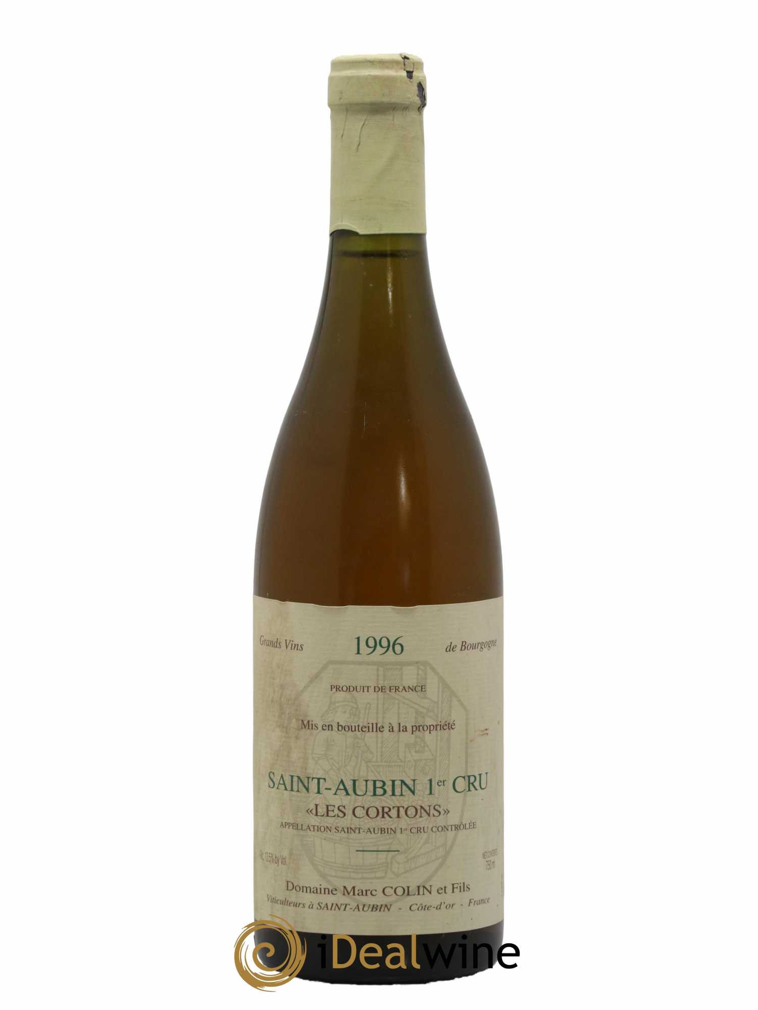 Saint-Aubin 1er Cru Les Cortons Domaine Marc Colin Et Fils 1996 - Lot de 1 bouteille - 0