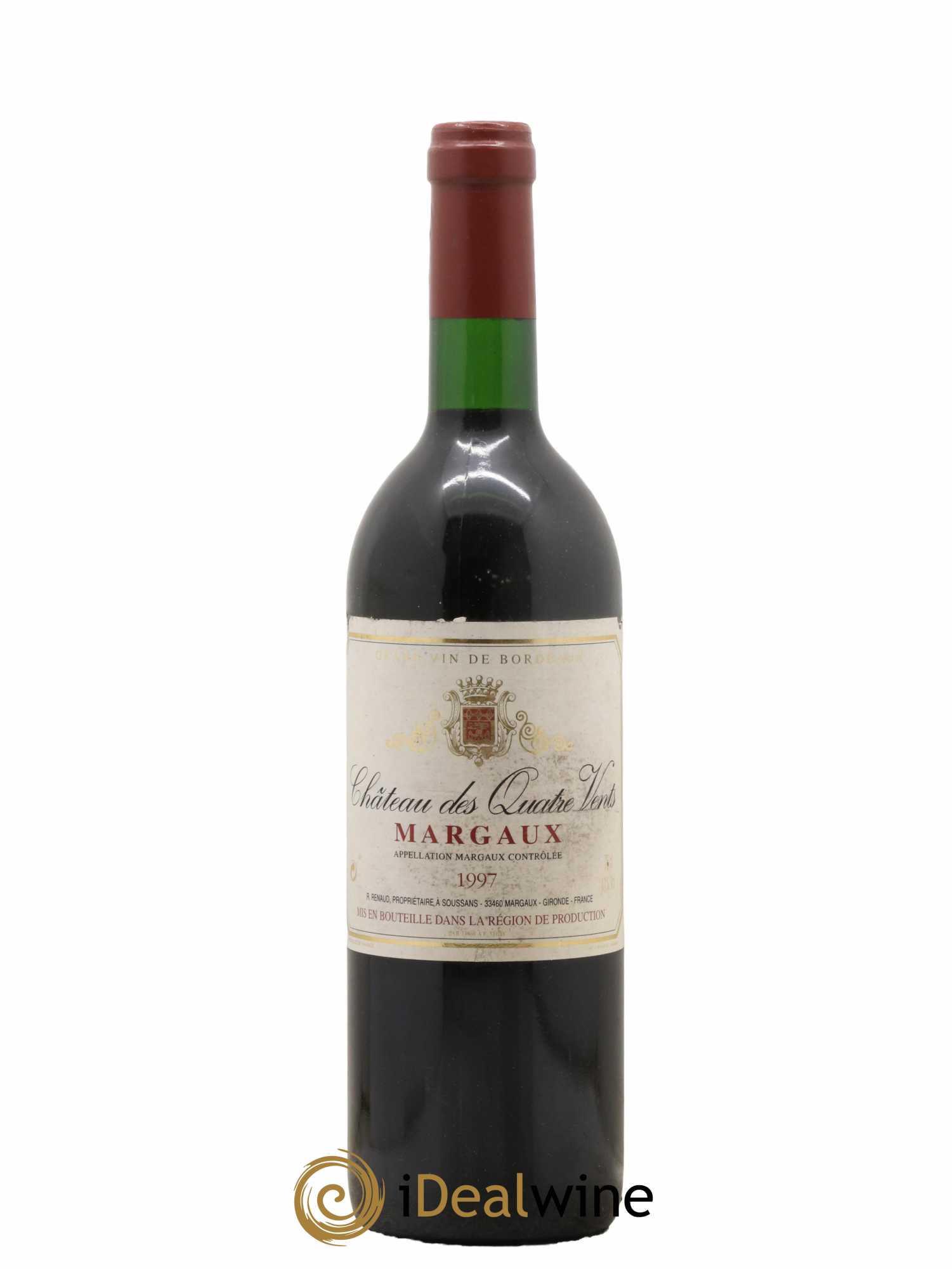 Bordeaux Margaux Château Des 4 Vents 1997 - Lot de 1 bouteille - 0