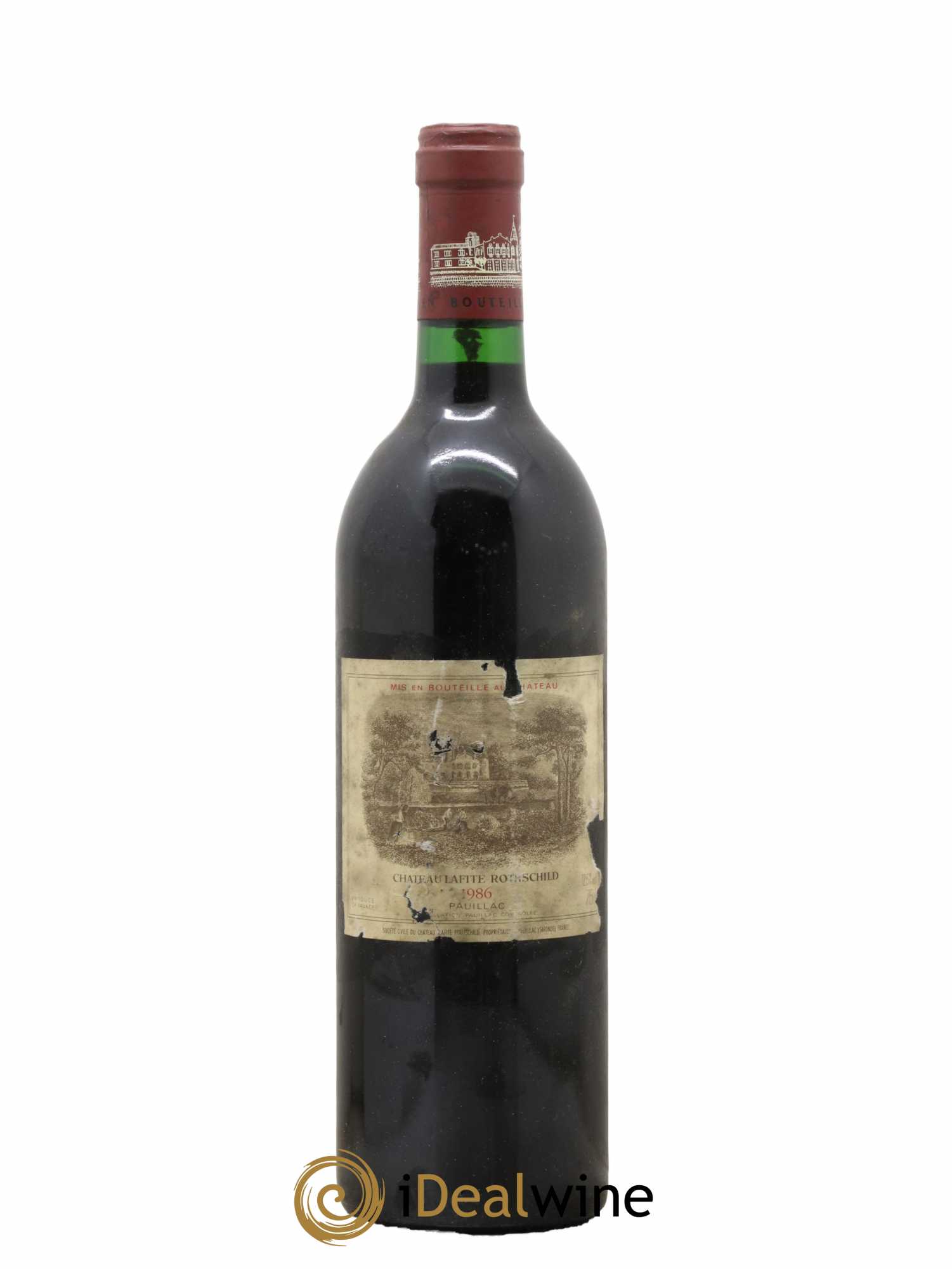 Château Lafite Rothschild 1er Grand Cru Classé 1986 - Lot de 1 bouteille - 0