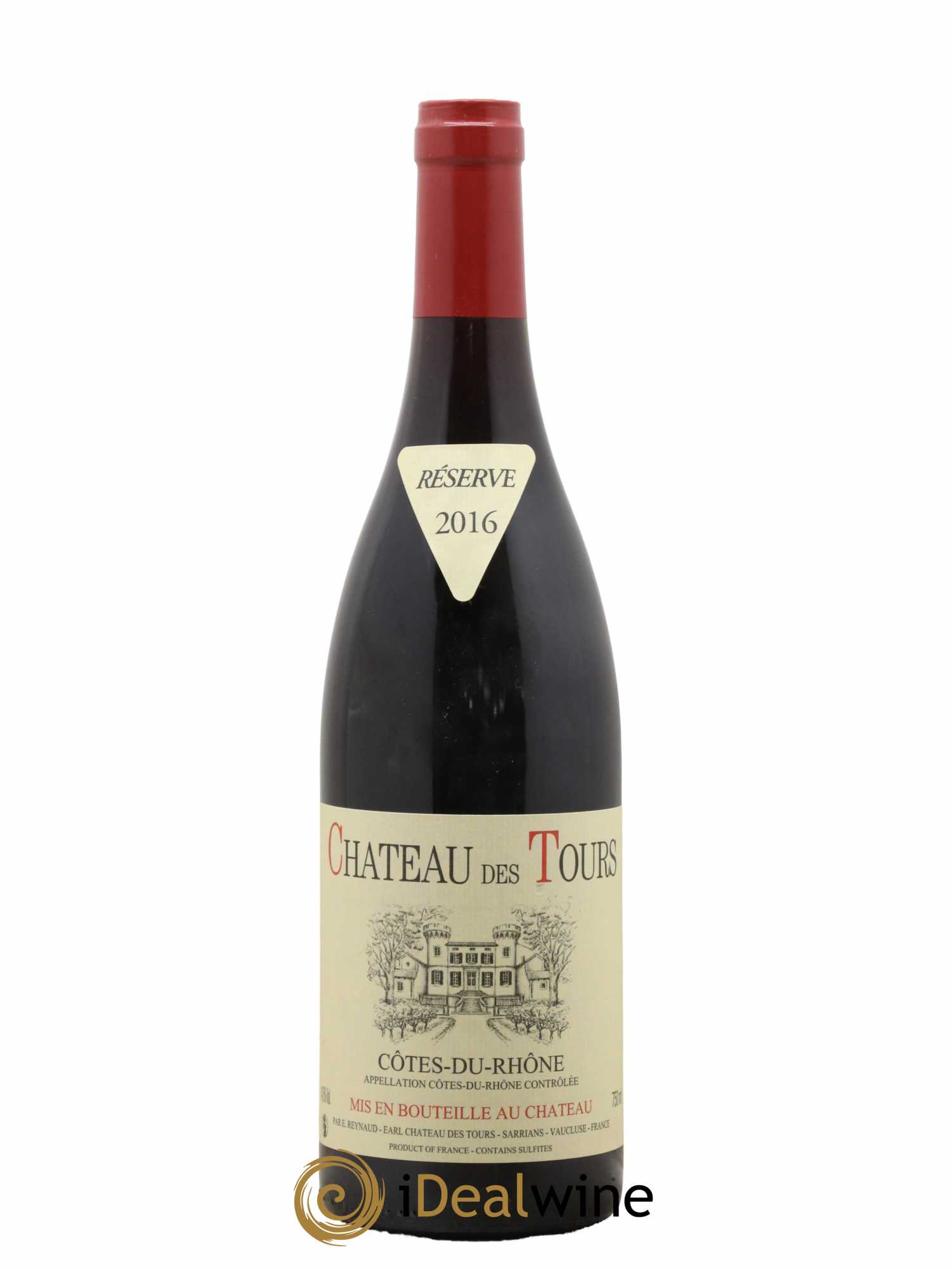 Côtes-du-Rhône Château des Tours Emmanuel Reynaud 2016 - Lot de 1 bouteille - 0