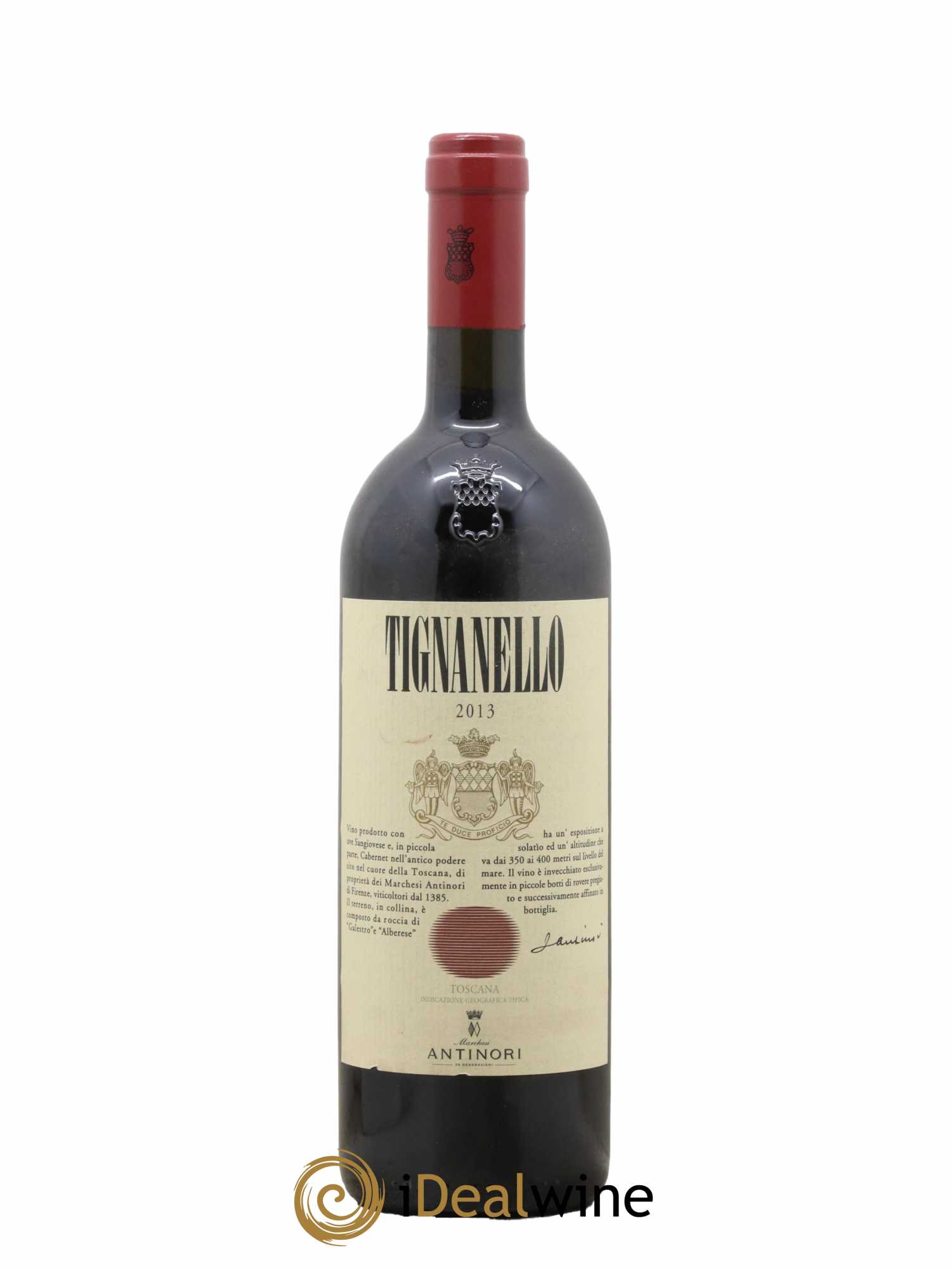 Toscana IGT Tignanello Tenuta Tignanello - Marchesi Antinori 2013 - Lot de 1 bouteille - 0