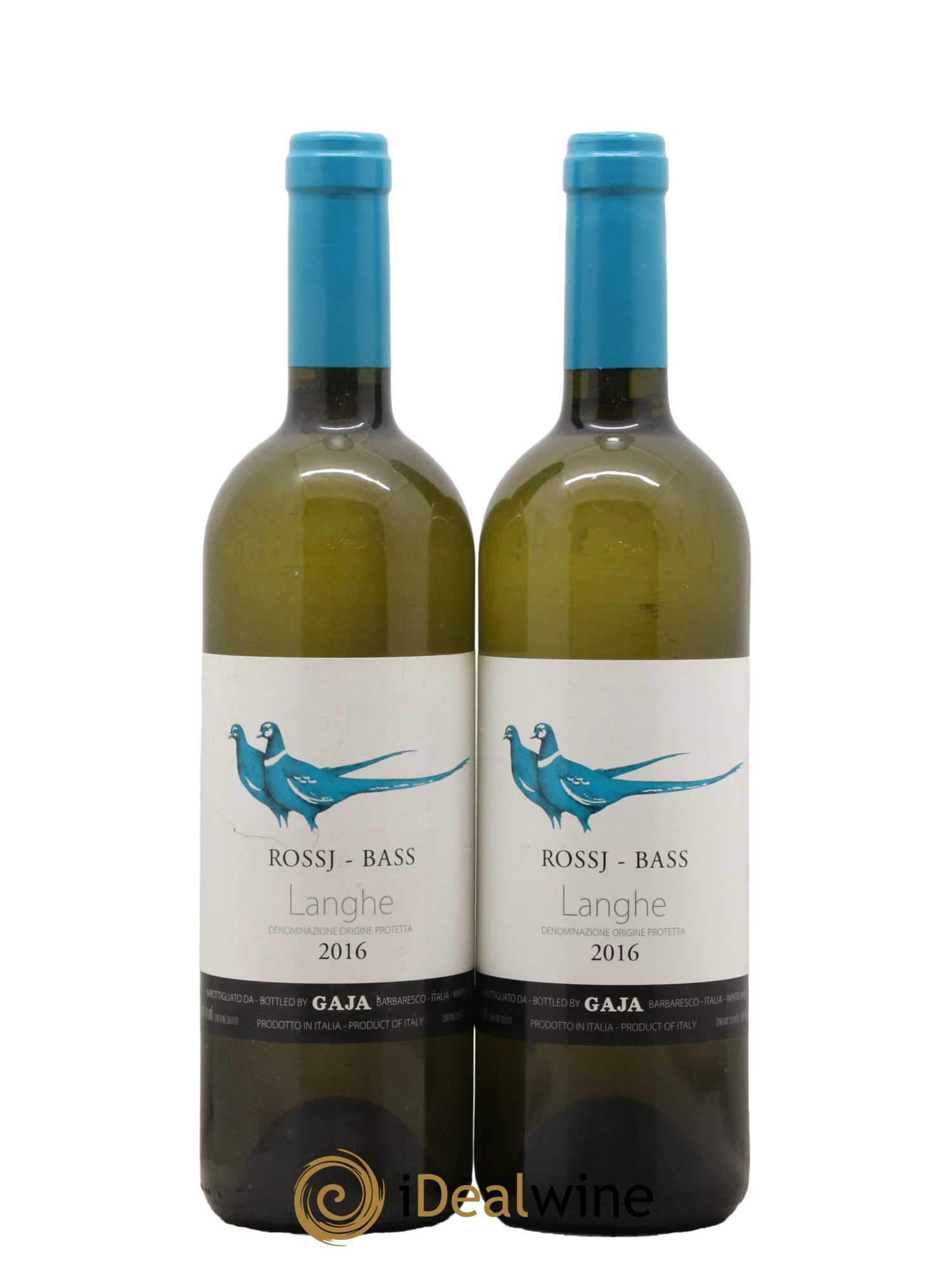 Langhe DOC Gaja Rossj-Bass Angelo Gaja 2016 - Lot de 2 bouteilles - 0
