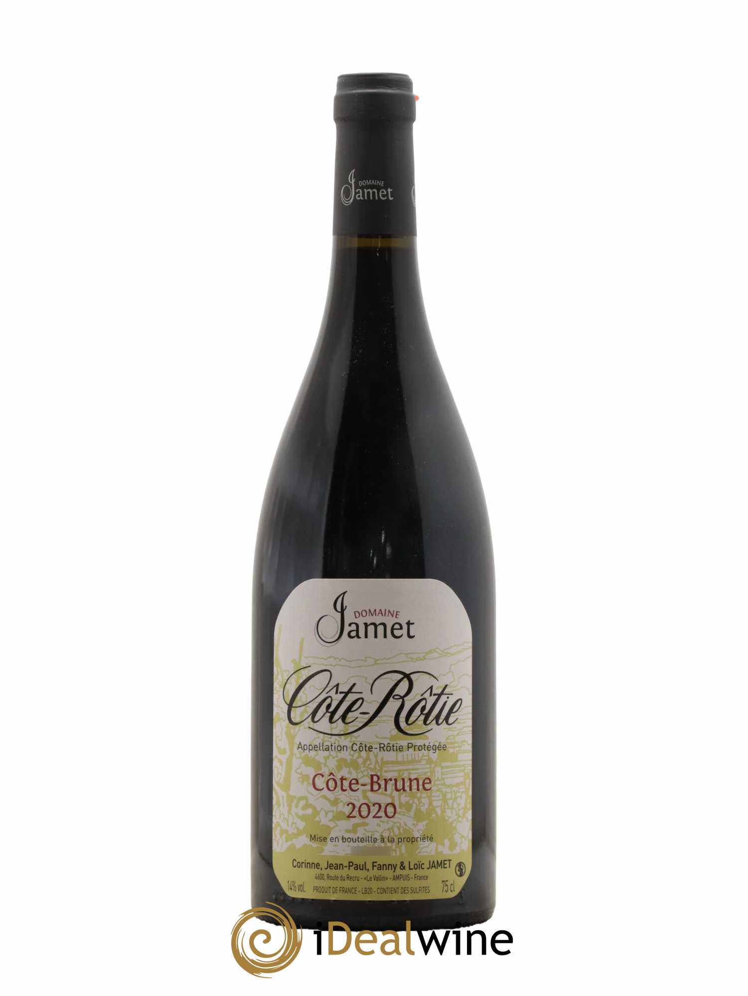 Côte-Rôtie Côte Brune Jamet (Domaine) 2020 - Lot de 1 bouteille - 0