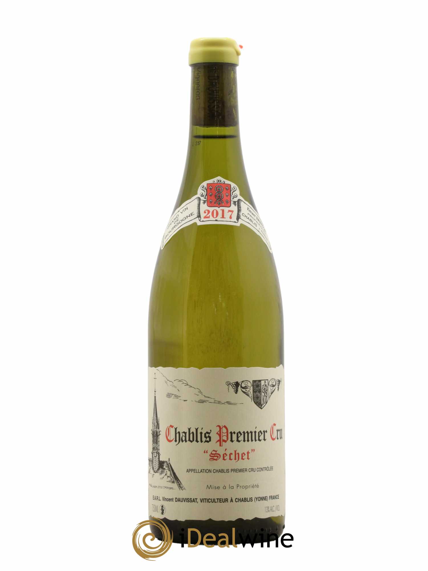 Chablis 1er Cru Séchet Vincent Dauvissat (Domaine) 2017 - Lot de 1 bouteille - 0