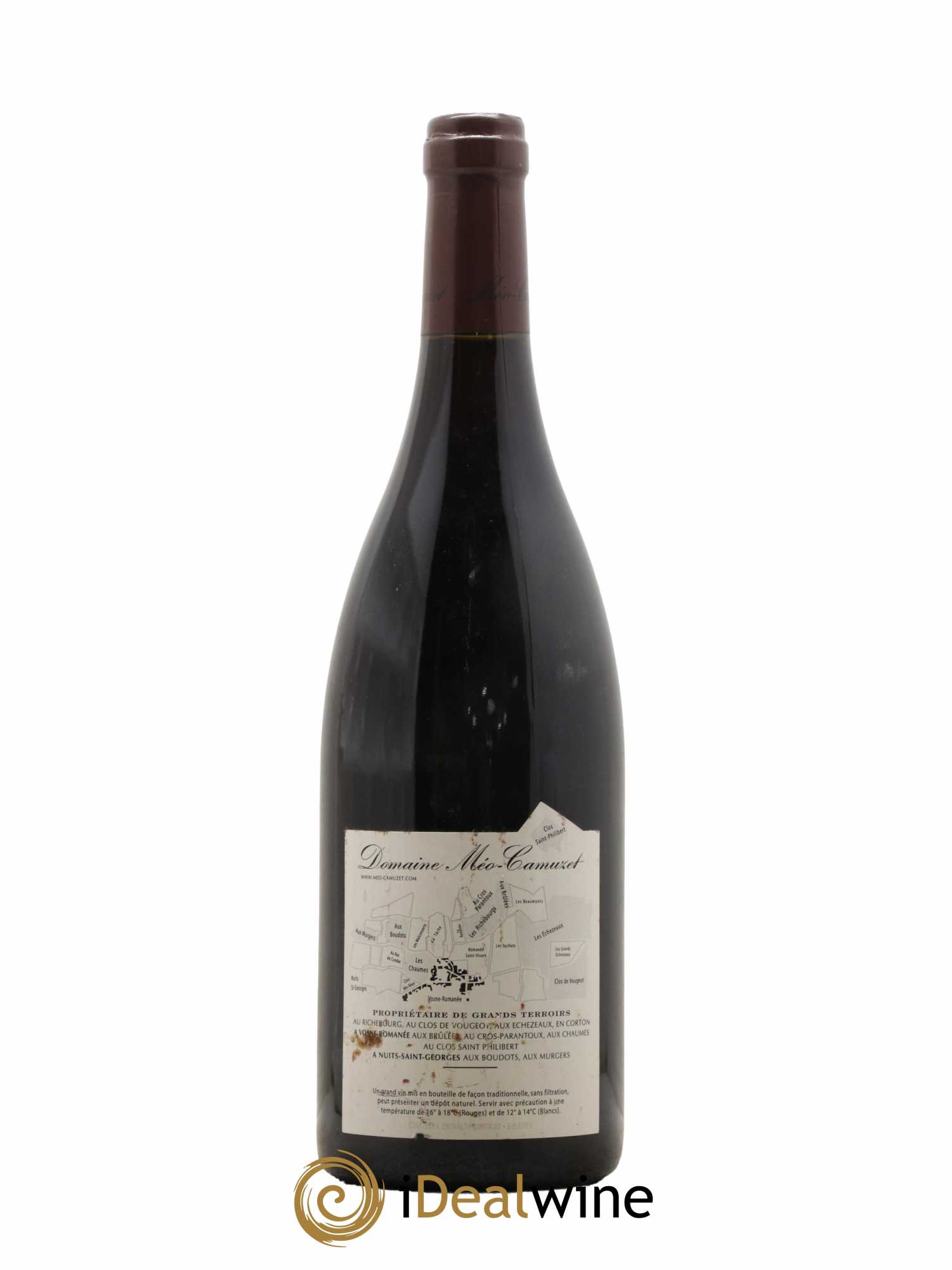 Clos de Vougeot Grand Cru Méo-Camuzet (Domaine) 2008 - Lot de 1 bouteille - 1