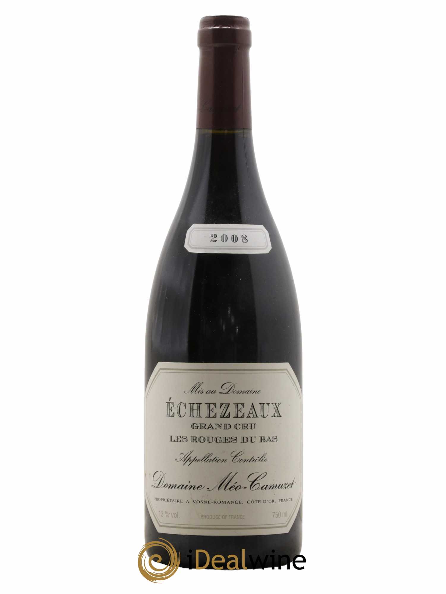 Echezeaux Grand Cru Les Rouges du Bas Méo-Camuzet (Domaine) 2008 - Lot of 1 bottle - 0