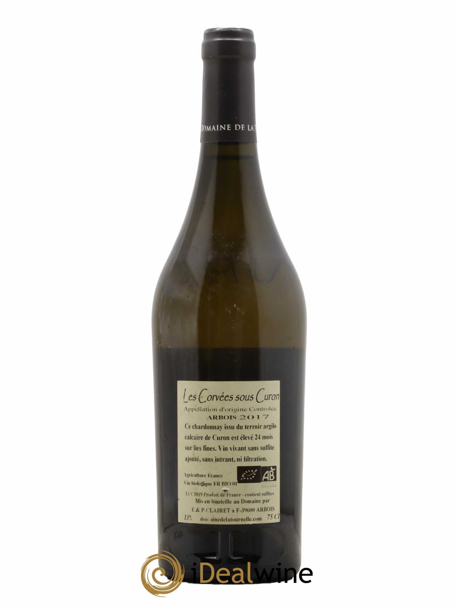 Arbois Les Corvées sous Curon Domaine de la Tournelle 2017 - Lot de 1 bouteille - 1