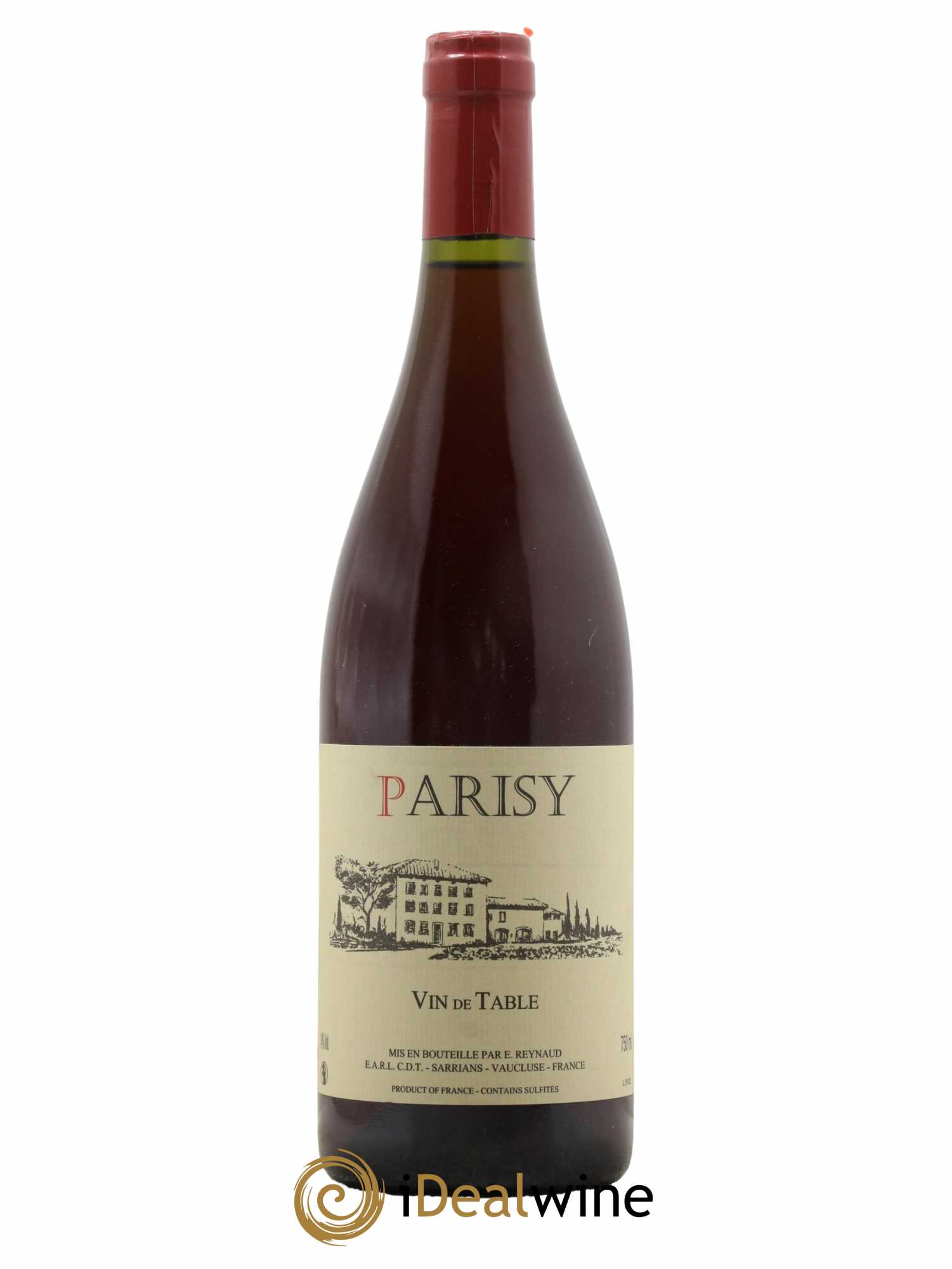 Vin de Table Parisy Emmanuel Reynaud - Lot de 1 bouteille - 0