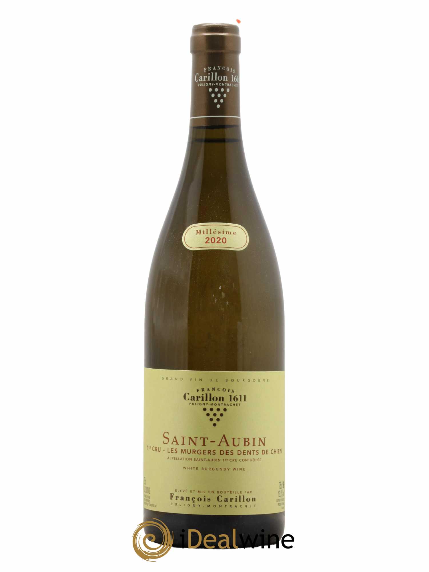 Saint-Aubin 1er Cru Murgers des Dents de Chien François Carillon 2020 - Lot de 1 bouteille - 0