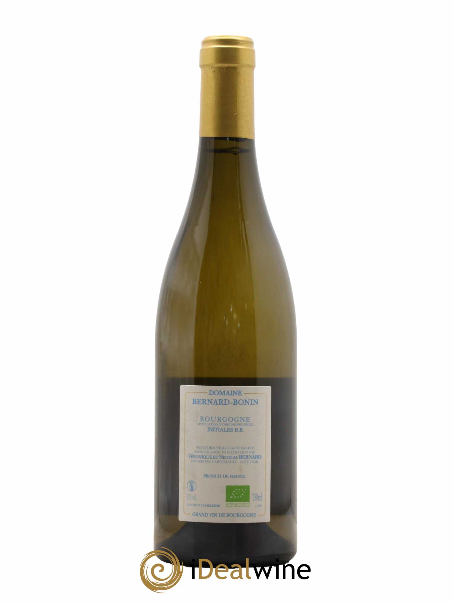Bourgogne Initiales BB Bernard Bonin 2020 - Lot de 1 bouteille - 1