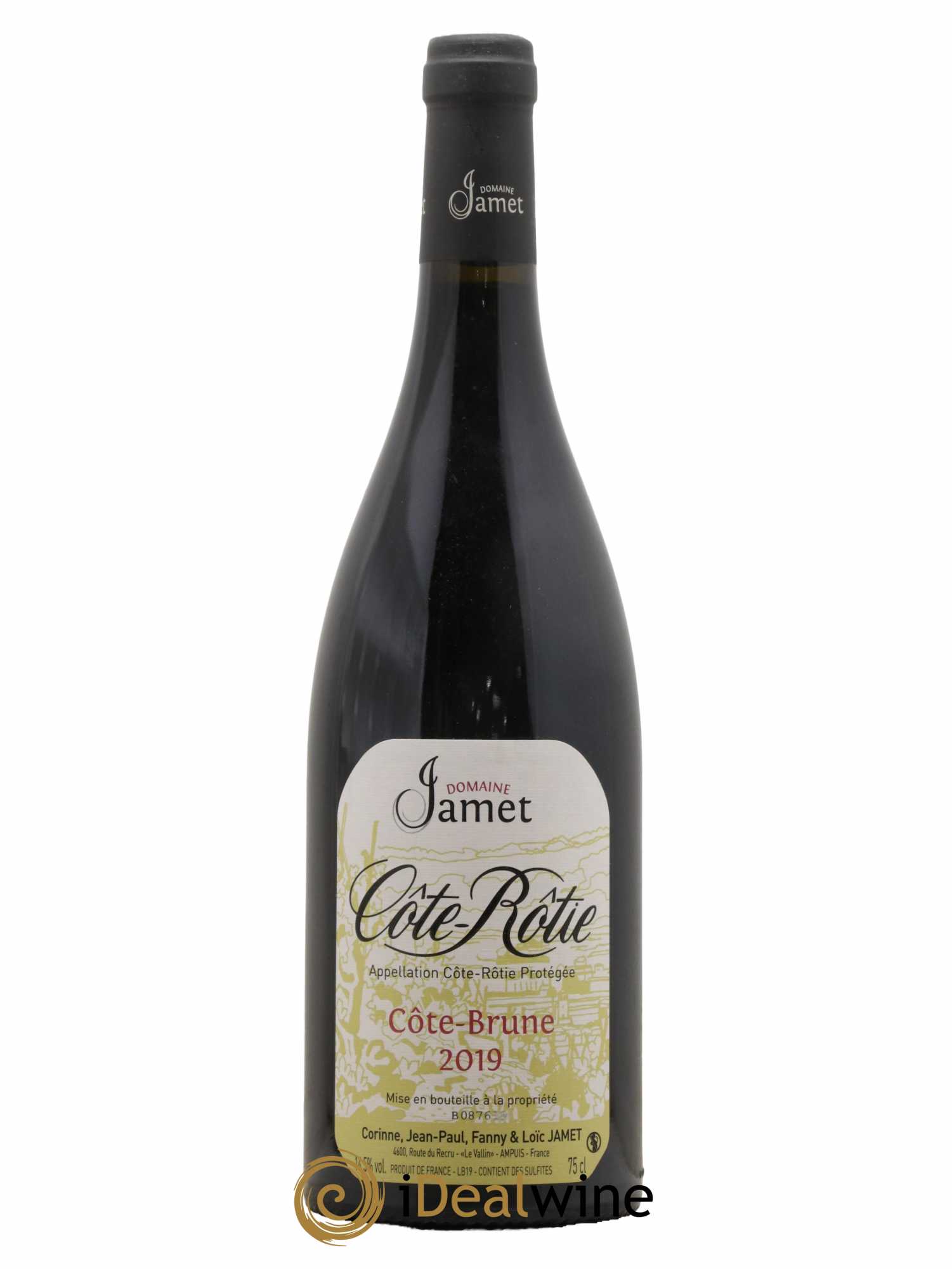 Côte-Rôtie Côte Brune Jamet (Domaine) 2019 - Lot de 1 bouteille - 0