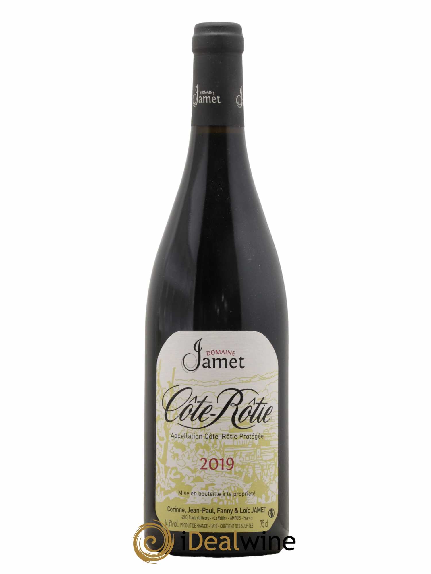 Côte-Rôtie Jamet (Domaine) 2019 - Lot de 1 bouteille - 0