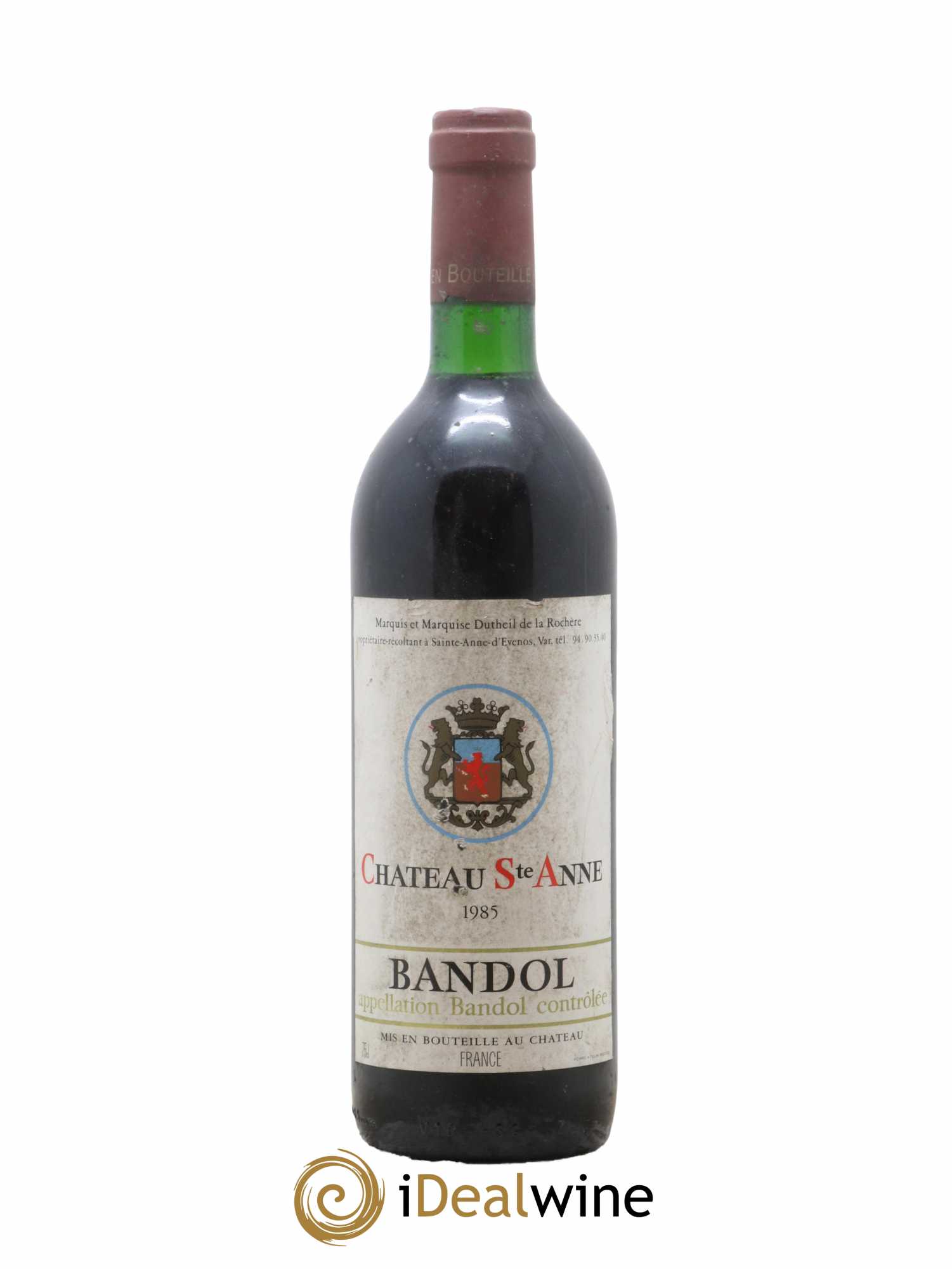 Bandol Chateau Ste Anne 1985 - Lot de 1 bouteille - 0