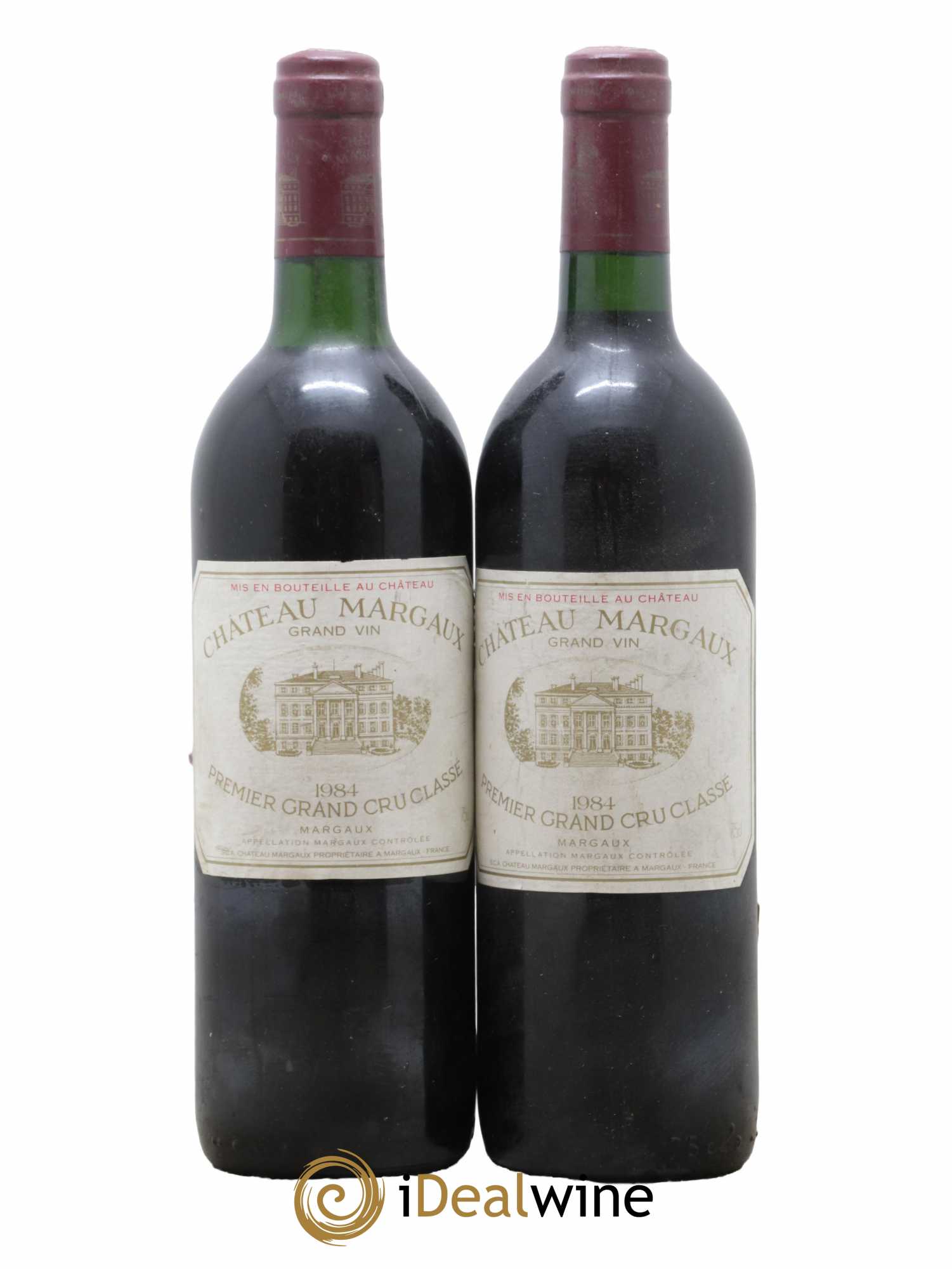 Château Margaux 1er Grand Cru Classé 1984 - Lotto di 2 bottiglie - 0