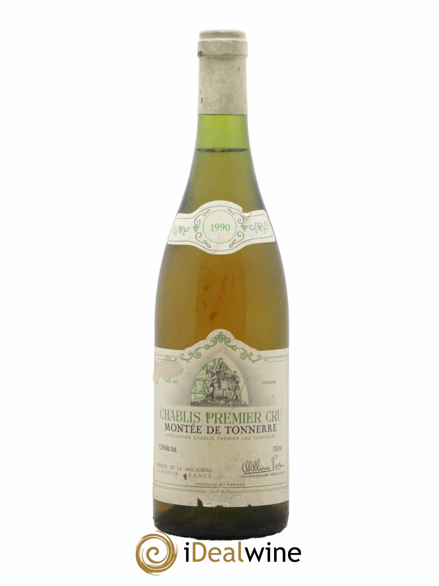 Chablis 1er Cru Montée de Tonnerre William Fèvre 1990 - Lot de 1 bouteille - 0