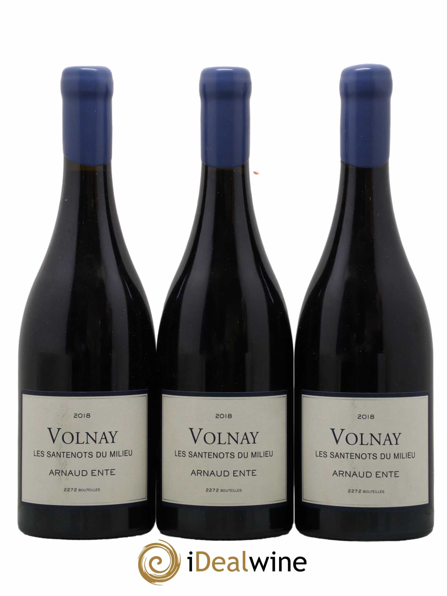 Volnay 1er Cru Les Santenots du Milieu Arnaud Ente 2018 - Lot de 3 bouteilles - 0