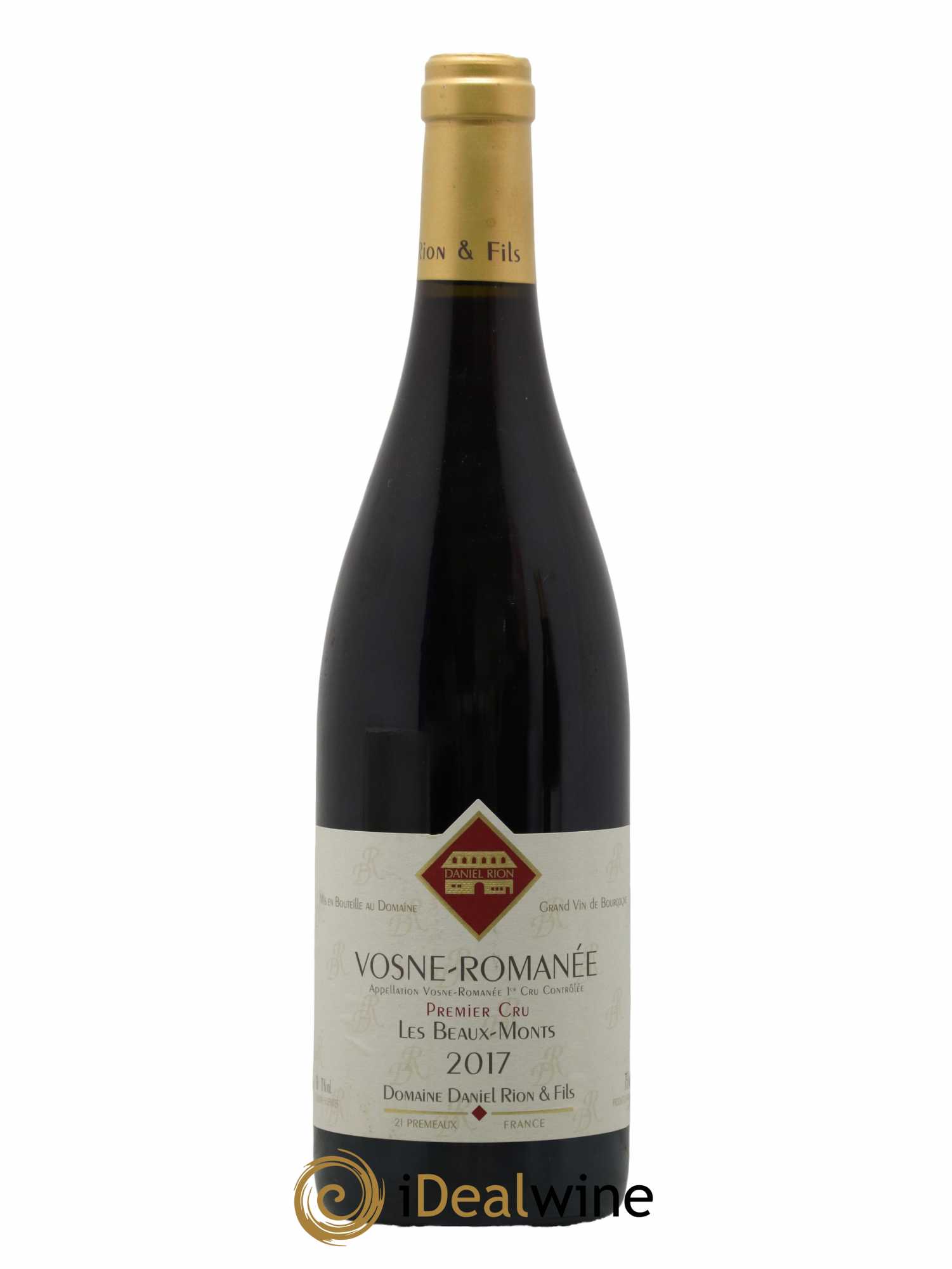 Vosne-Romanée 1er Cru Les Beaux Monts Daniel Rion 2017 - Lot de 1 bouteille - 0