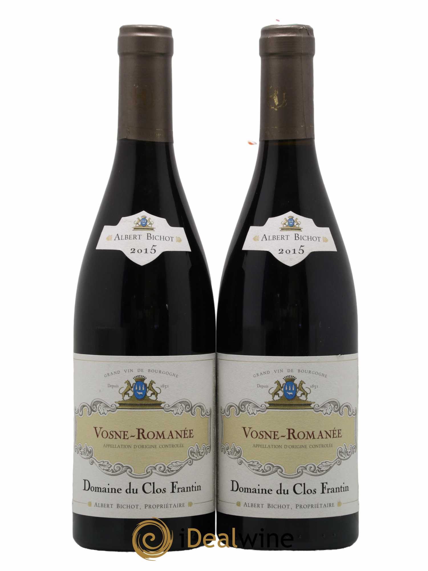 Vosne-Romanée Clos Frantin - Albert Bichot 2015 - Lot de 2 bouteilles - 0