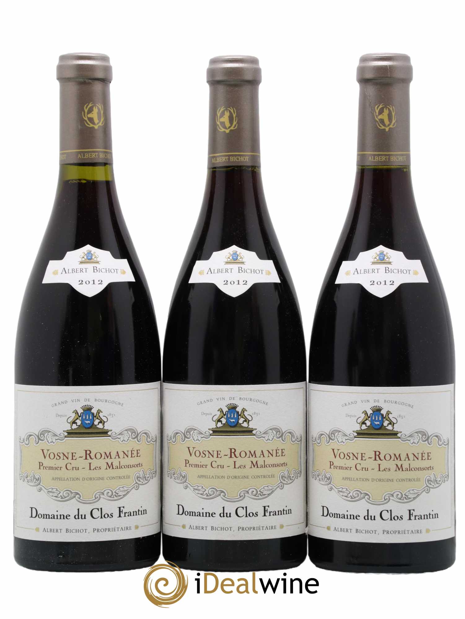 Vosne-Romanée 1er Cru Les Malconsorts Clos Frantin - Albert Bichot 2012 - Lot de 6 bouteilles - 2