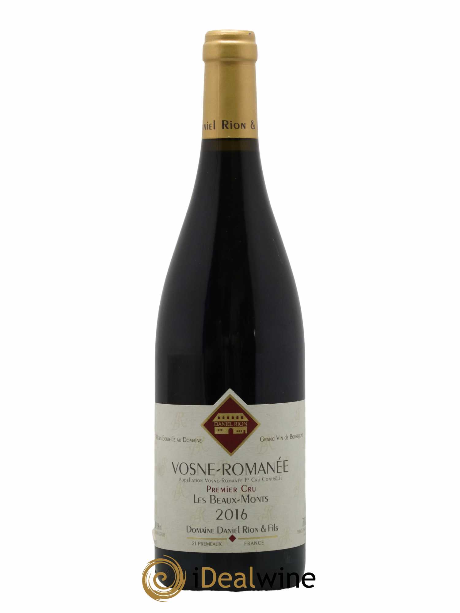Vosne-Romanée 1er Cru Les Beaux Monts Daniel Rion 2016 - Lot de 1 bouteille - 0