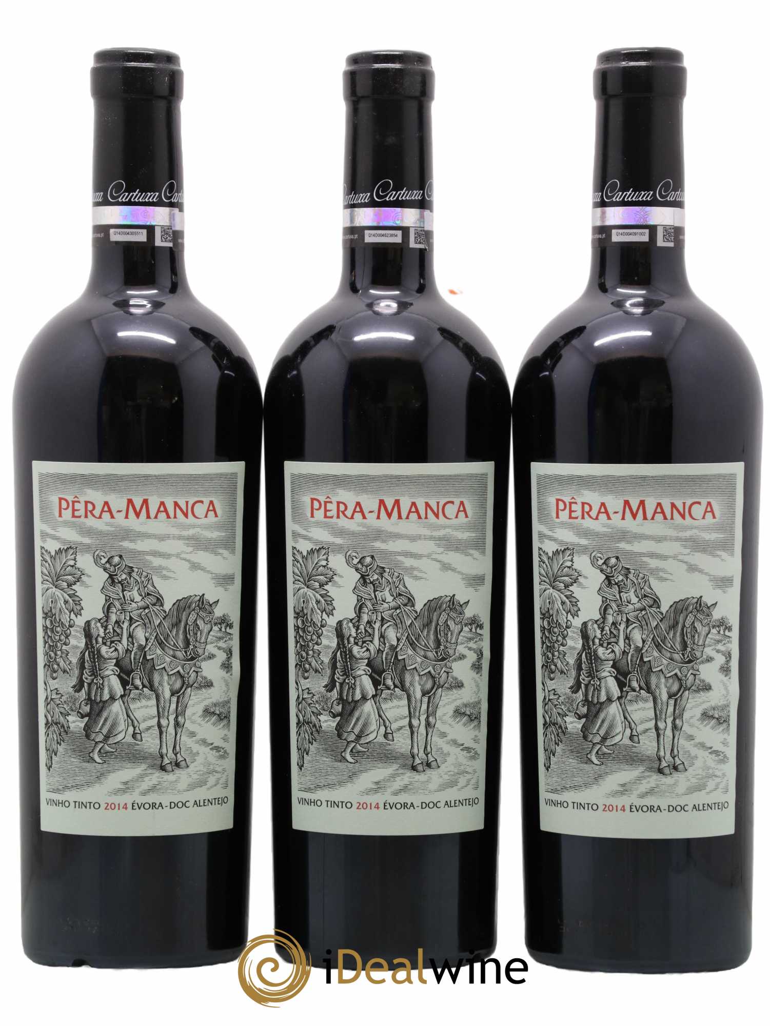 Portugal Pera Manca 2014 - Lot of 3 bottles - 1