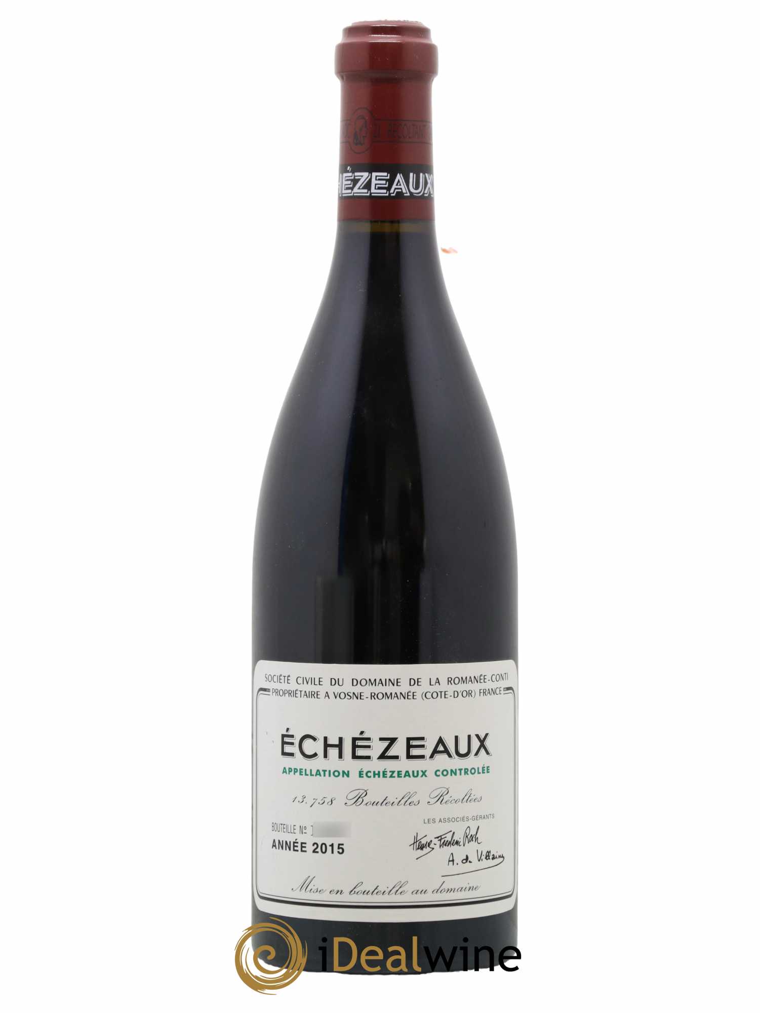 Echezeaux Grand Cru Domaine de la Romanée-Conti 2015 - Lot de 1 bouteille - 0