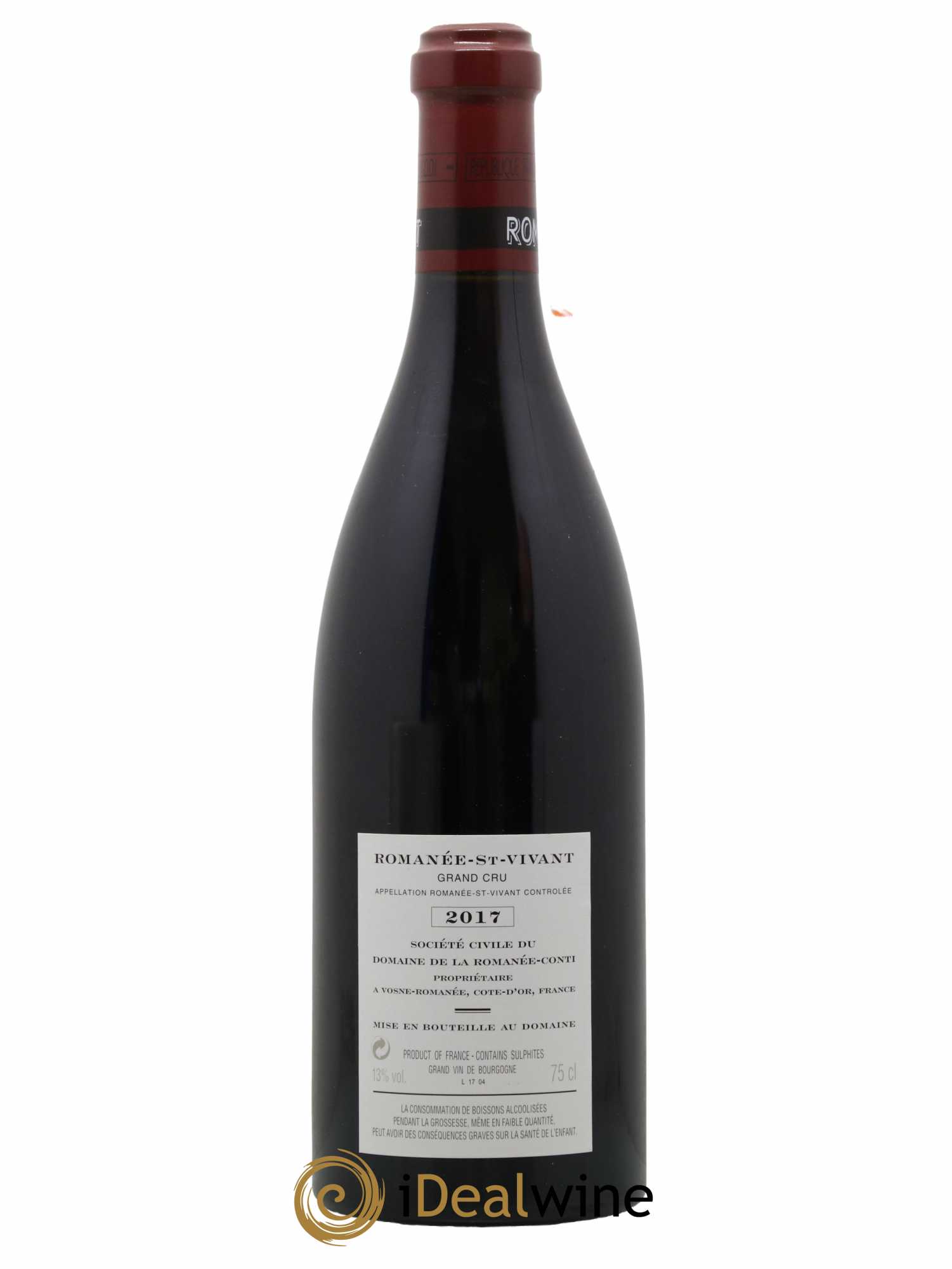 Romanée-Saint-Vivant Grand Cru Domaine de la Romanée-Conti 2017 - Lot de 1 bouteille - 1