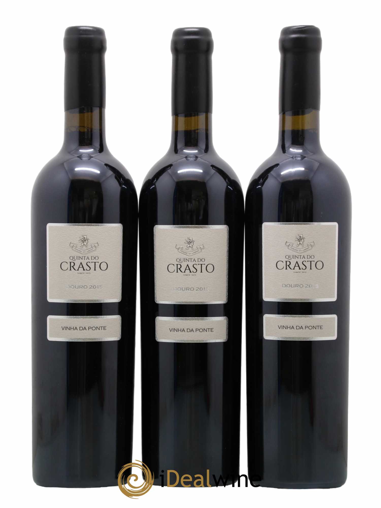 Portugal Quinta do Crasto Vinha da Ponte 2015 - Lot de 3 bouteilles - 1