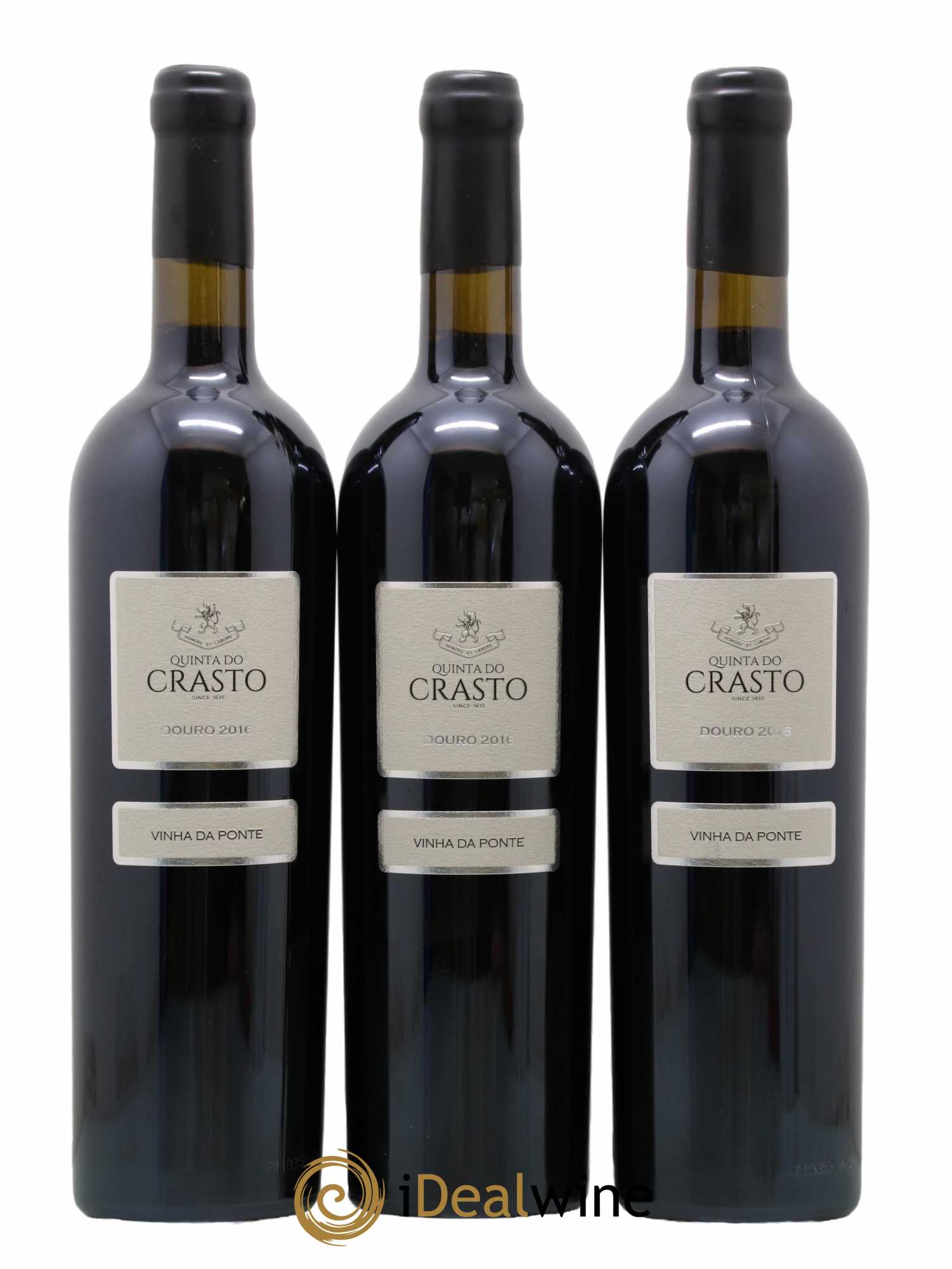 Portugal Quinta do Crasto Vinha da Ponte 2016 - Lot de 3 bouteilles - 0