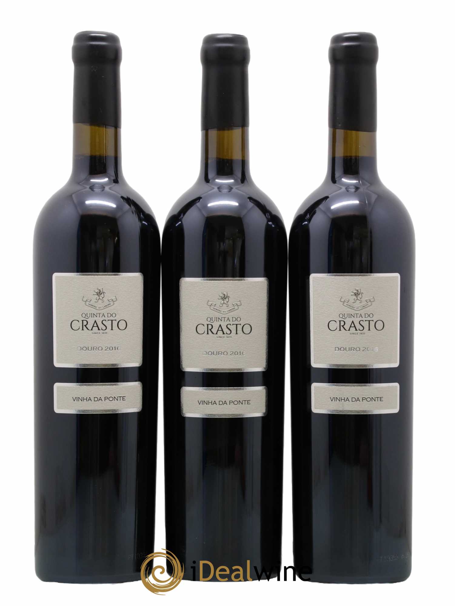 Portugal Quinta do Crasto Vinha da Ponte 2016 - Lot de 3 bouteilles - 1