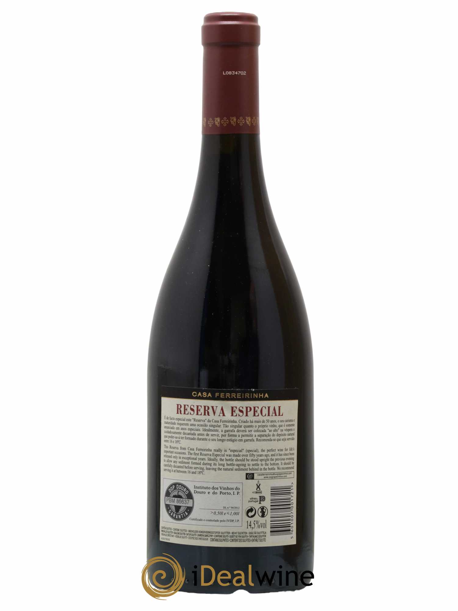 Douro Casa Ferreirinha Reserva Especial 2009 - Lot de 1 bouteille - 2