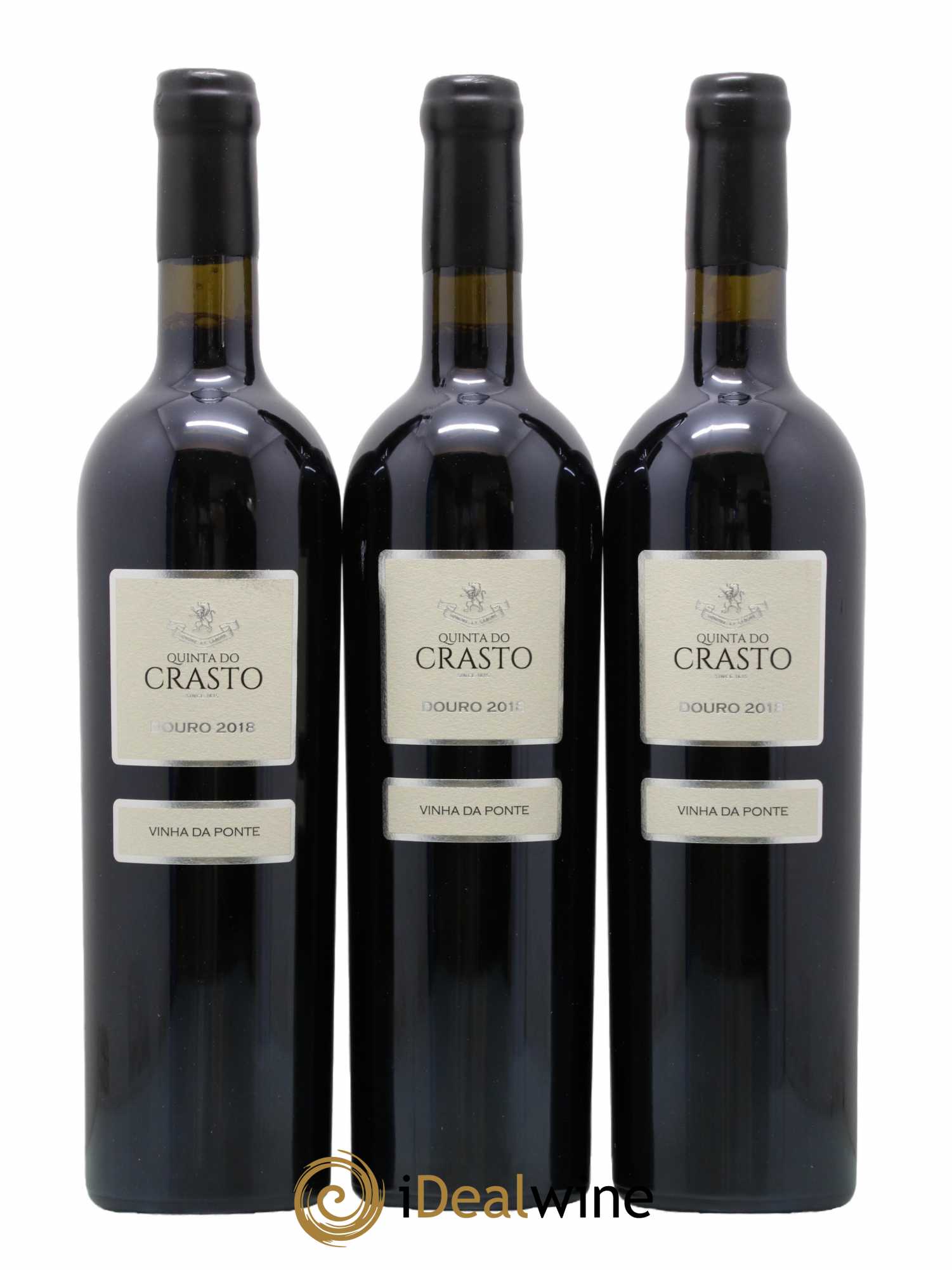 Portugal Quinta do Crasto Vinha da Ponte 2018 - Lot de 3 bouteilles - 1