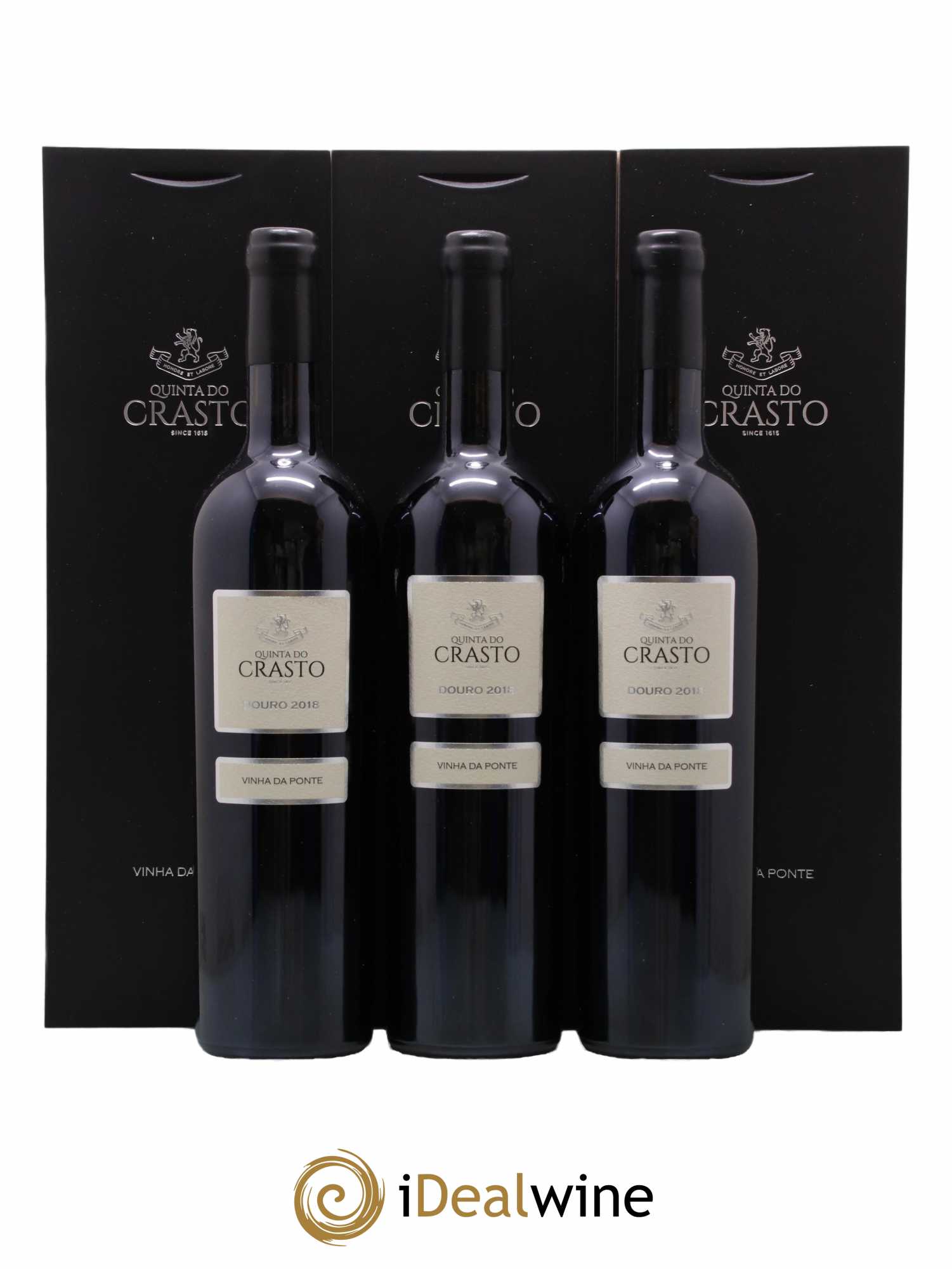 Portugal Quinta do Crasto Vinha da Ponte 2018 - Lot de 3 bouteilles - 0
