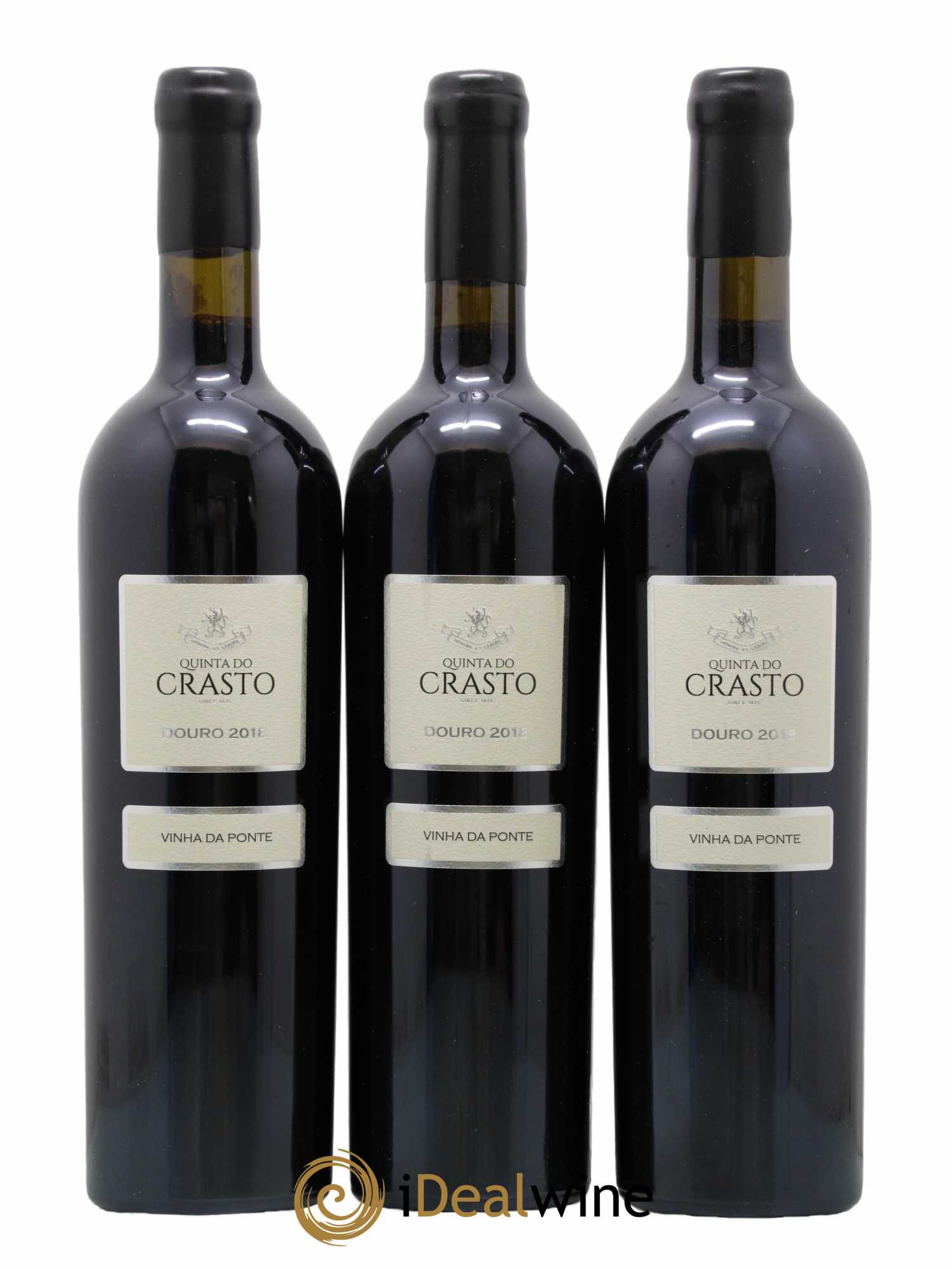 Portugal Quinta do Crasto Vinha da Ponte 2018 - Lot de 3 bouteilles - 1