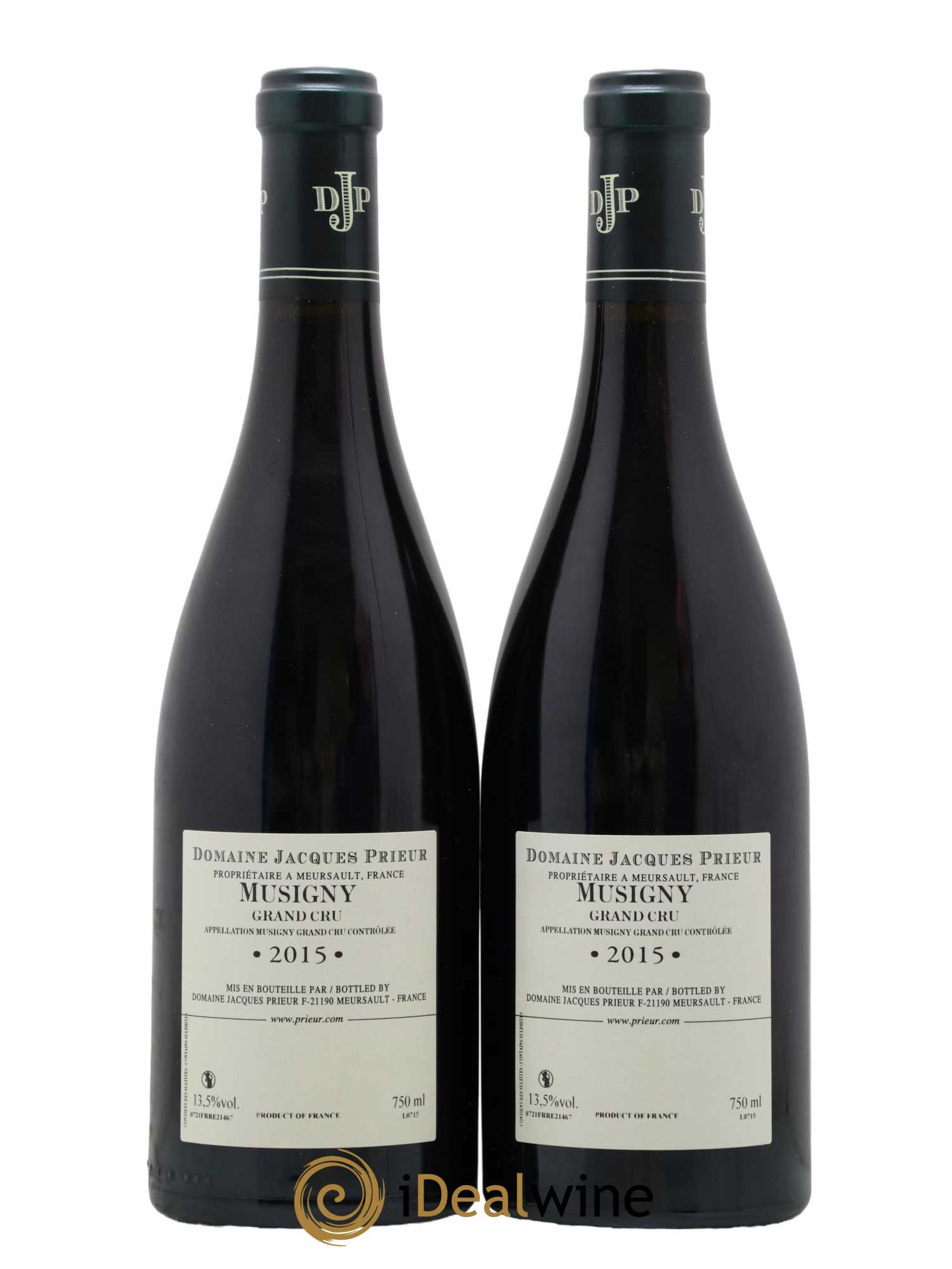 Musigny Grand Cru Jacques Prieur (Domaine) 2015 - Lot de 2 bouteilles - 1