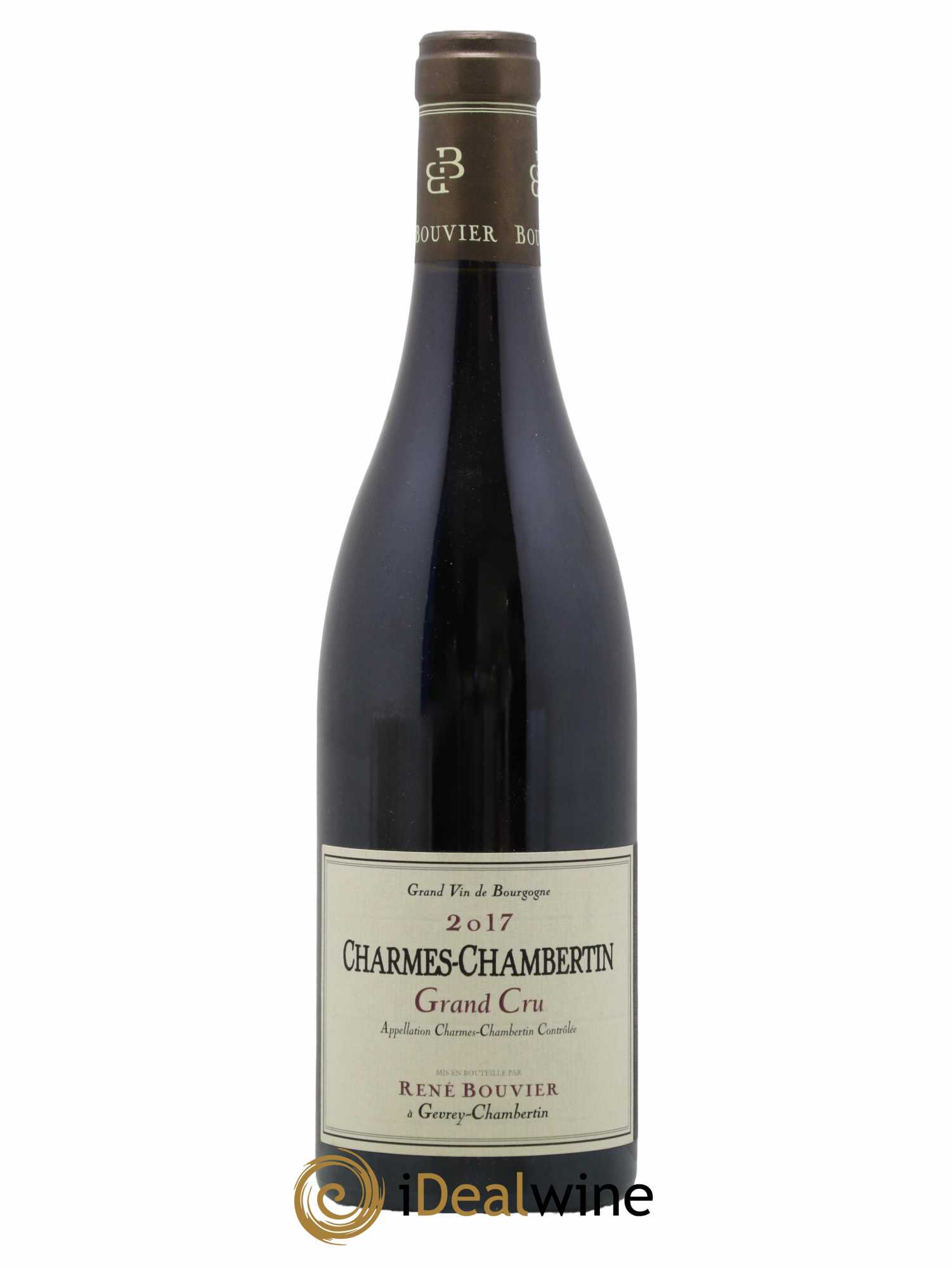 Charmes-Chambertin Grand Cru René Bouvier (Domaine) 2017 - Lot de 1 bouteille - 0