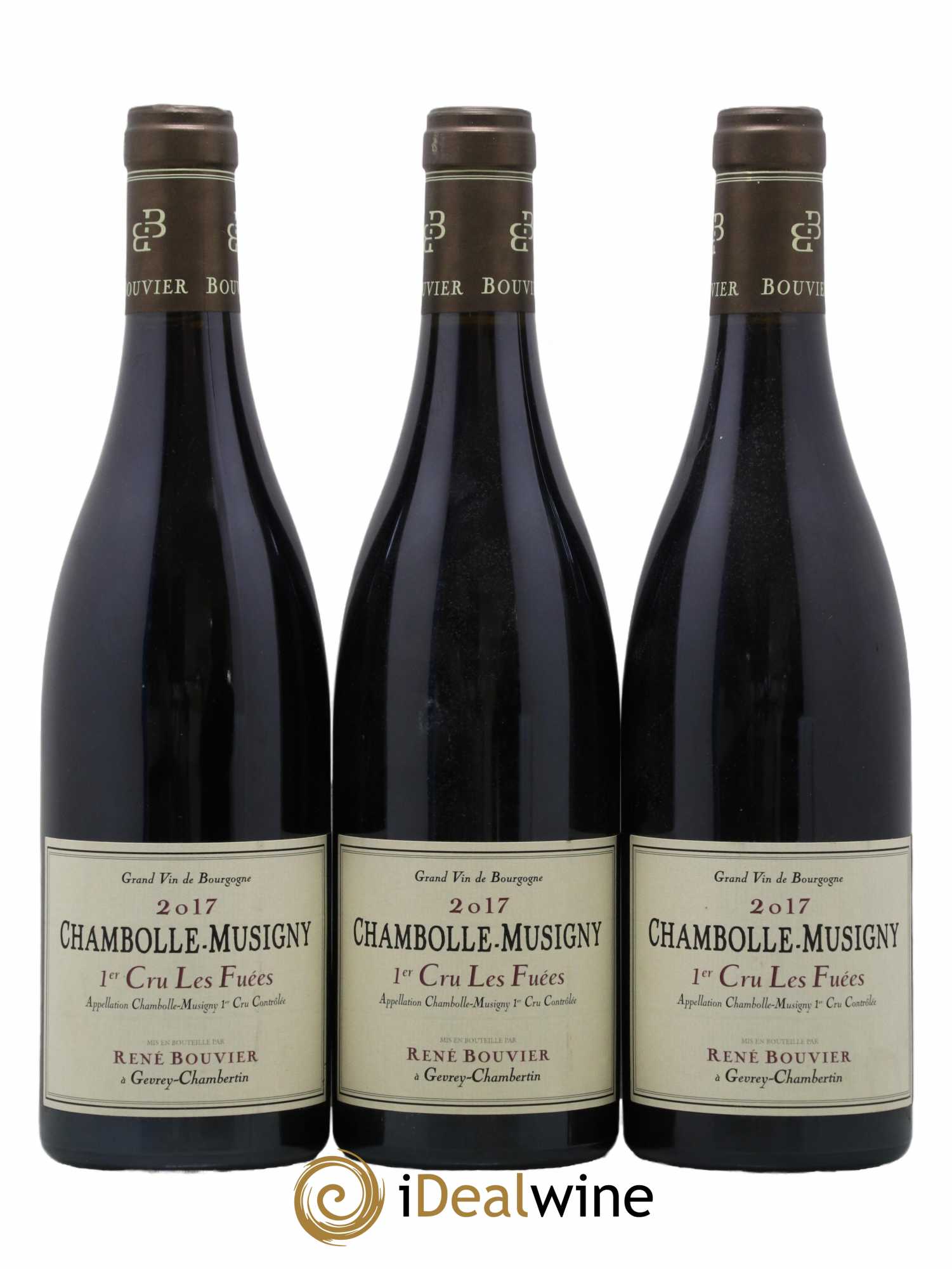 Chambolle-Musigny 1er Cru Les Fuées René Bouvier (Domaine) 2017 - Lot de 3 bouteilles - 0