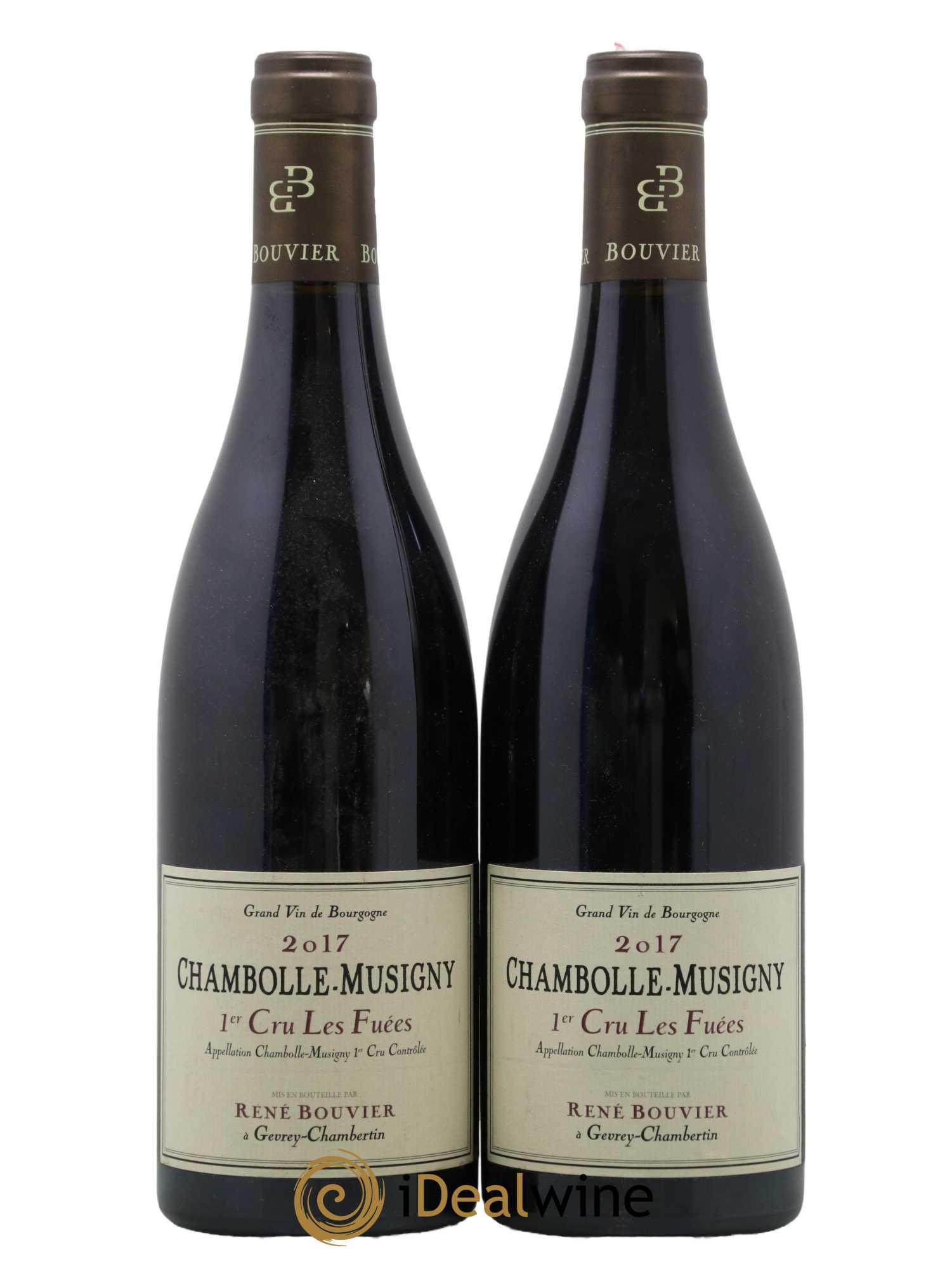 Chambolle-Musigny 1er Cru Les Fuées René Bouvier (Domaine) 2017 - Lot de 2 bouteilles - 0