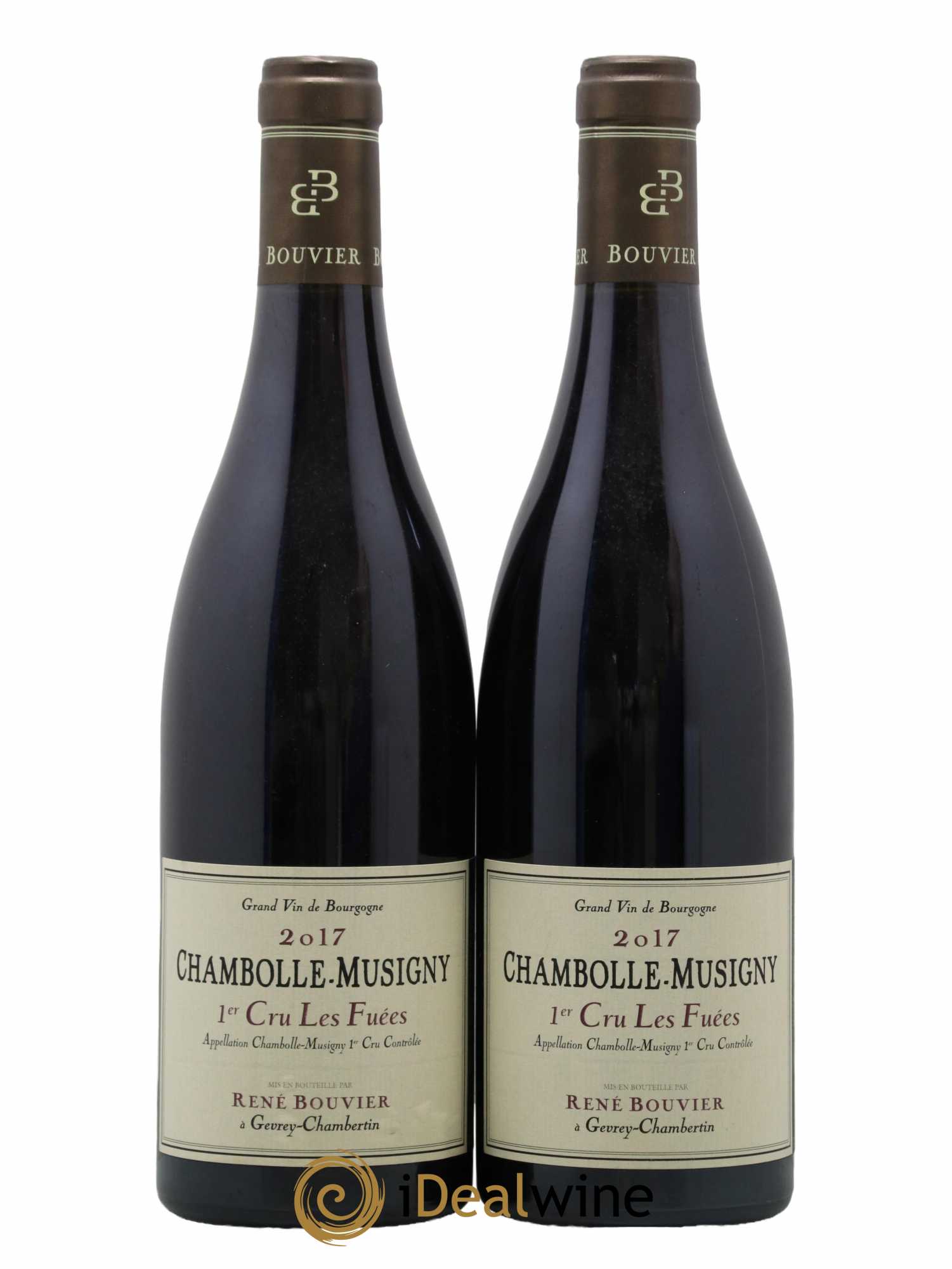 Chambolle-Musigny 1er Cru Les Fuées René Bouvier (Domaine) 2017 - Lot de 2 bouteilles - 0