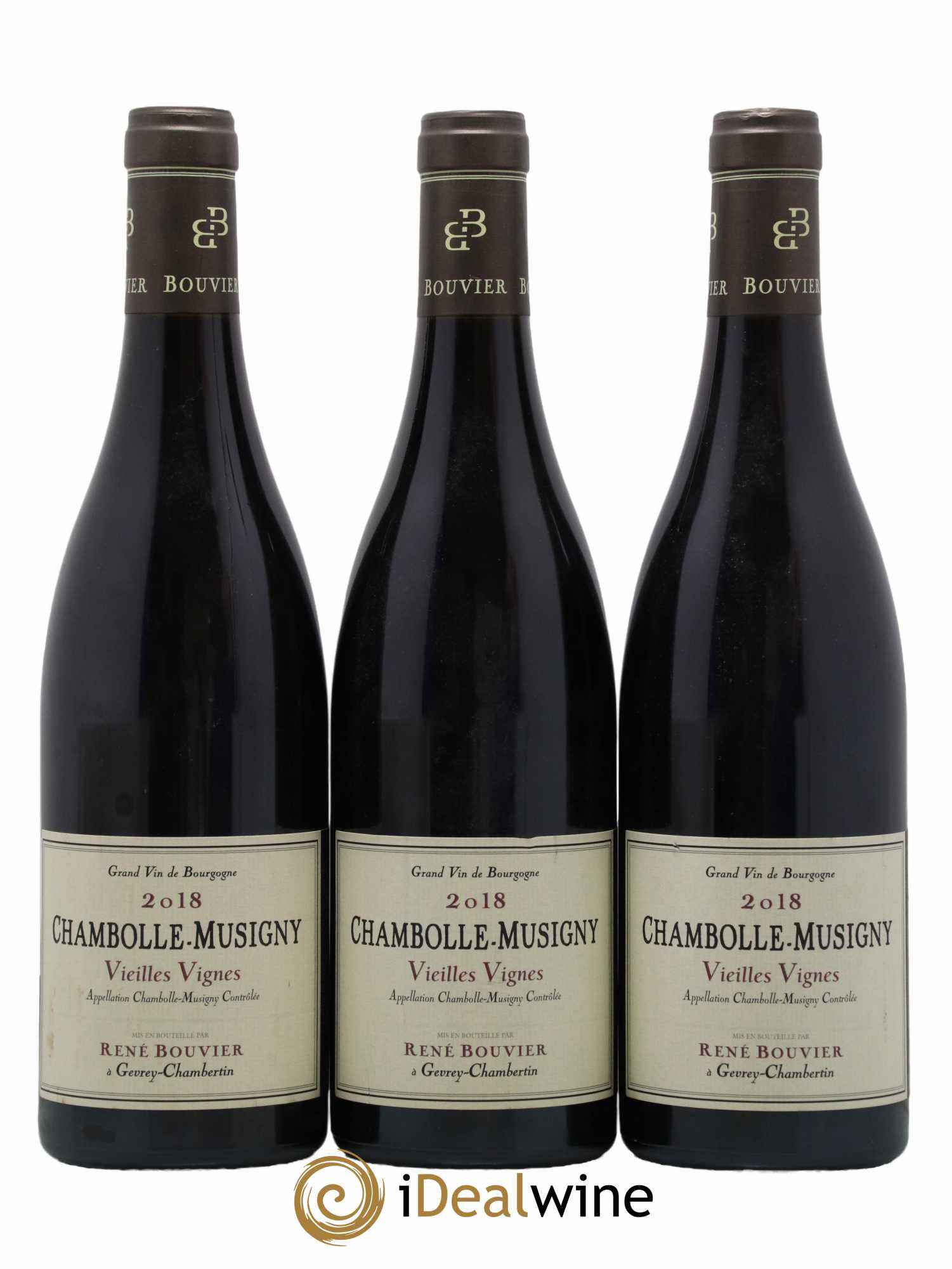 Chambolle-Musigny Vieilles Vignes René Bouvier (Domaine) 2018 - Lot de 3 bouteilles - 0