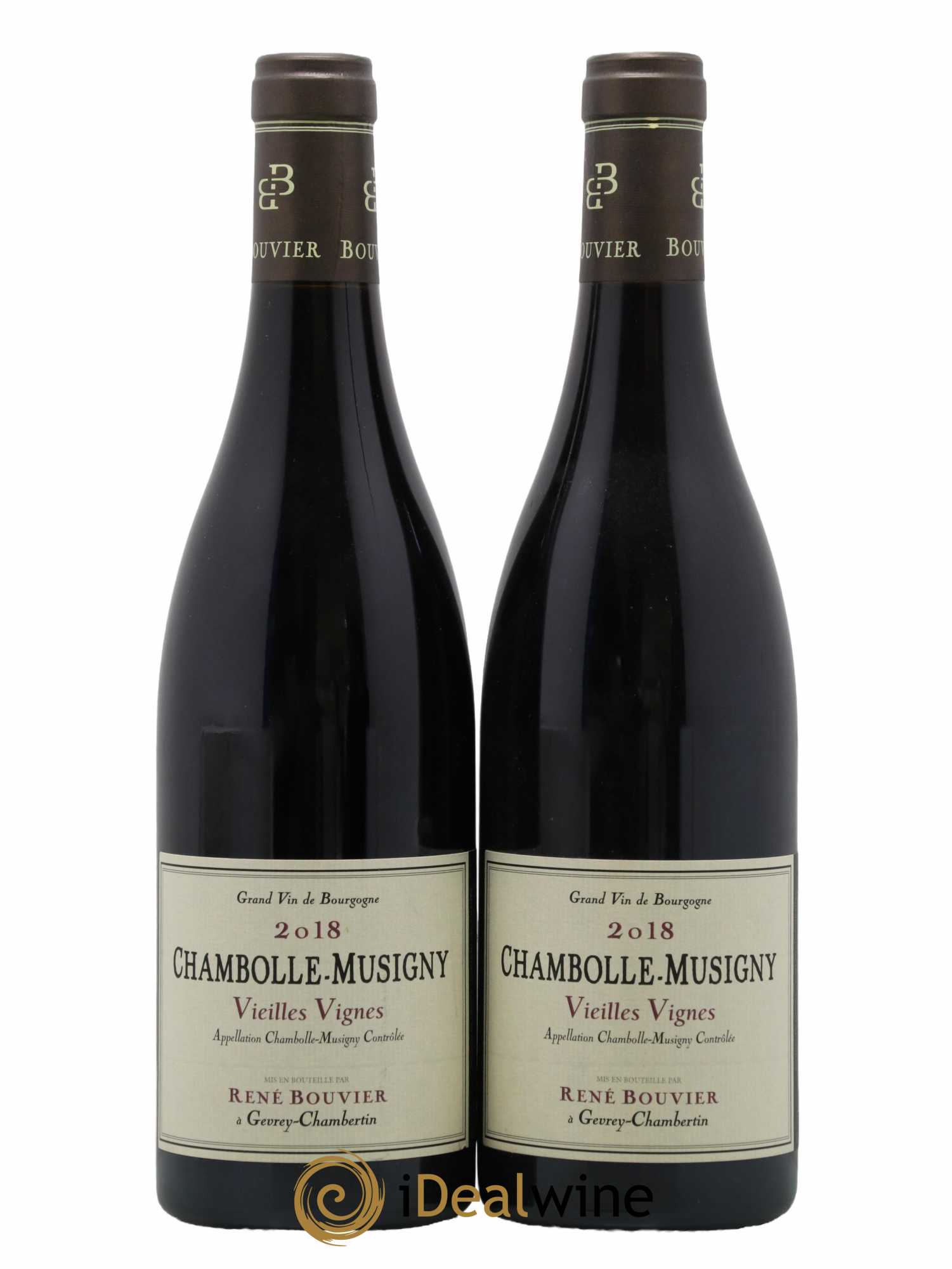 Chambolle-Musigny Vieilles Vignes René Bouvier (Domaine) 2018 - Lot de 2 bouteilles - 0