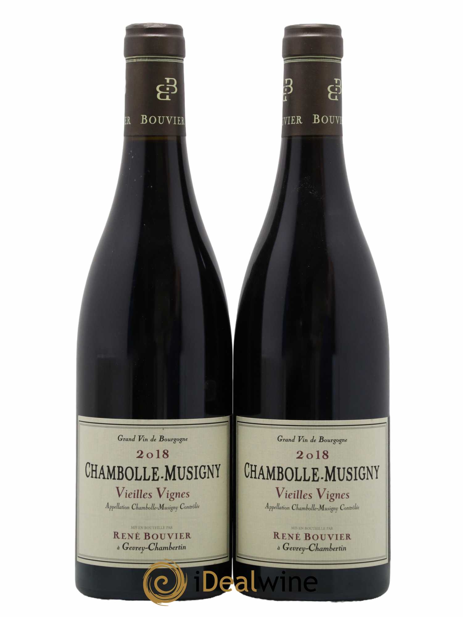 Chambolle-Musigny Vieilles Vignes René Bouvier (Domaine) 2018 - Lot de 2 bouteilles - 0