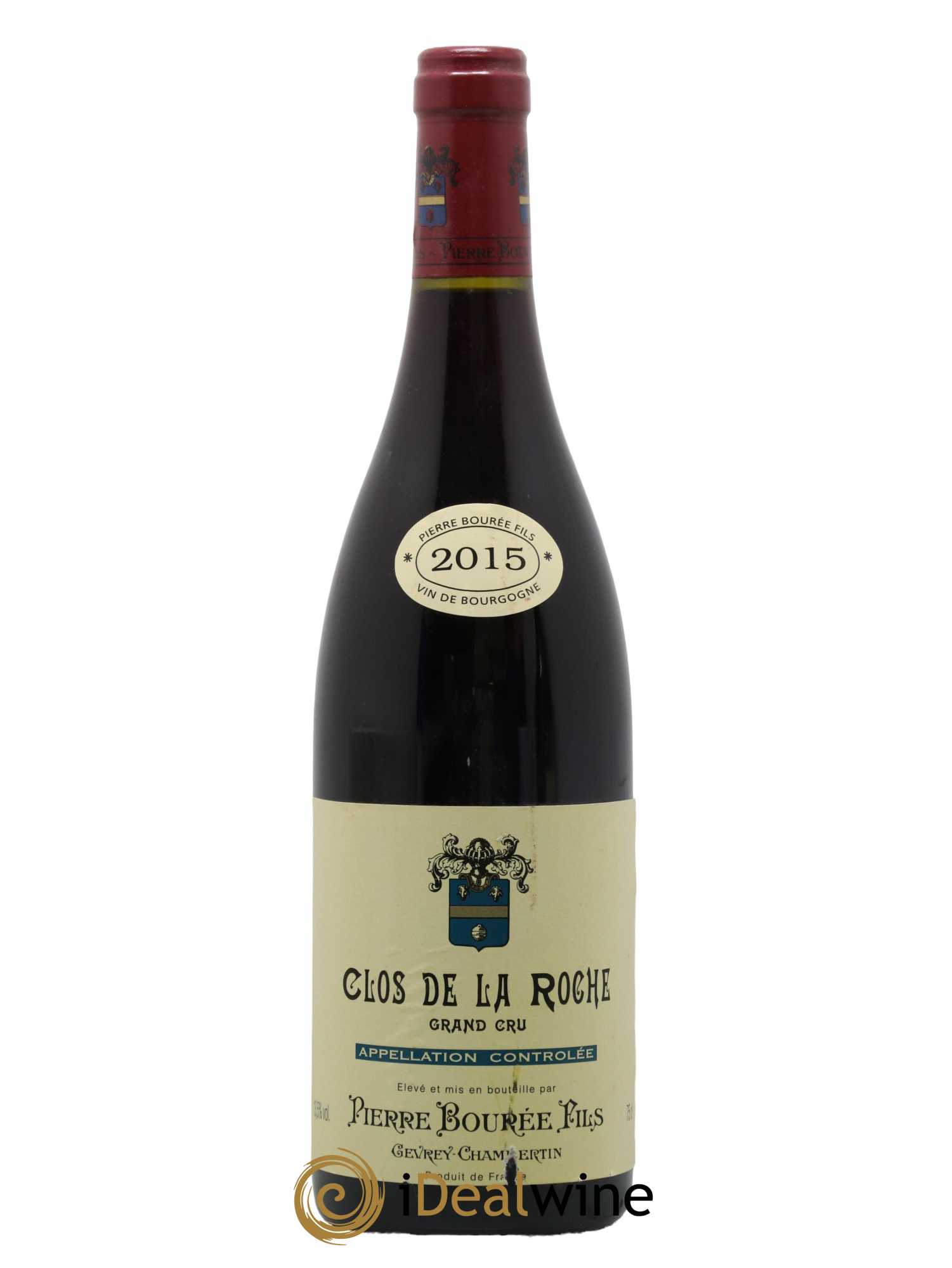 Clos de la Roche Grand Cru Pierre Bourée 2015 - Lot de 1 bouteille - 0
