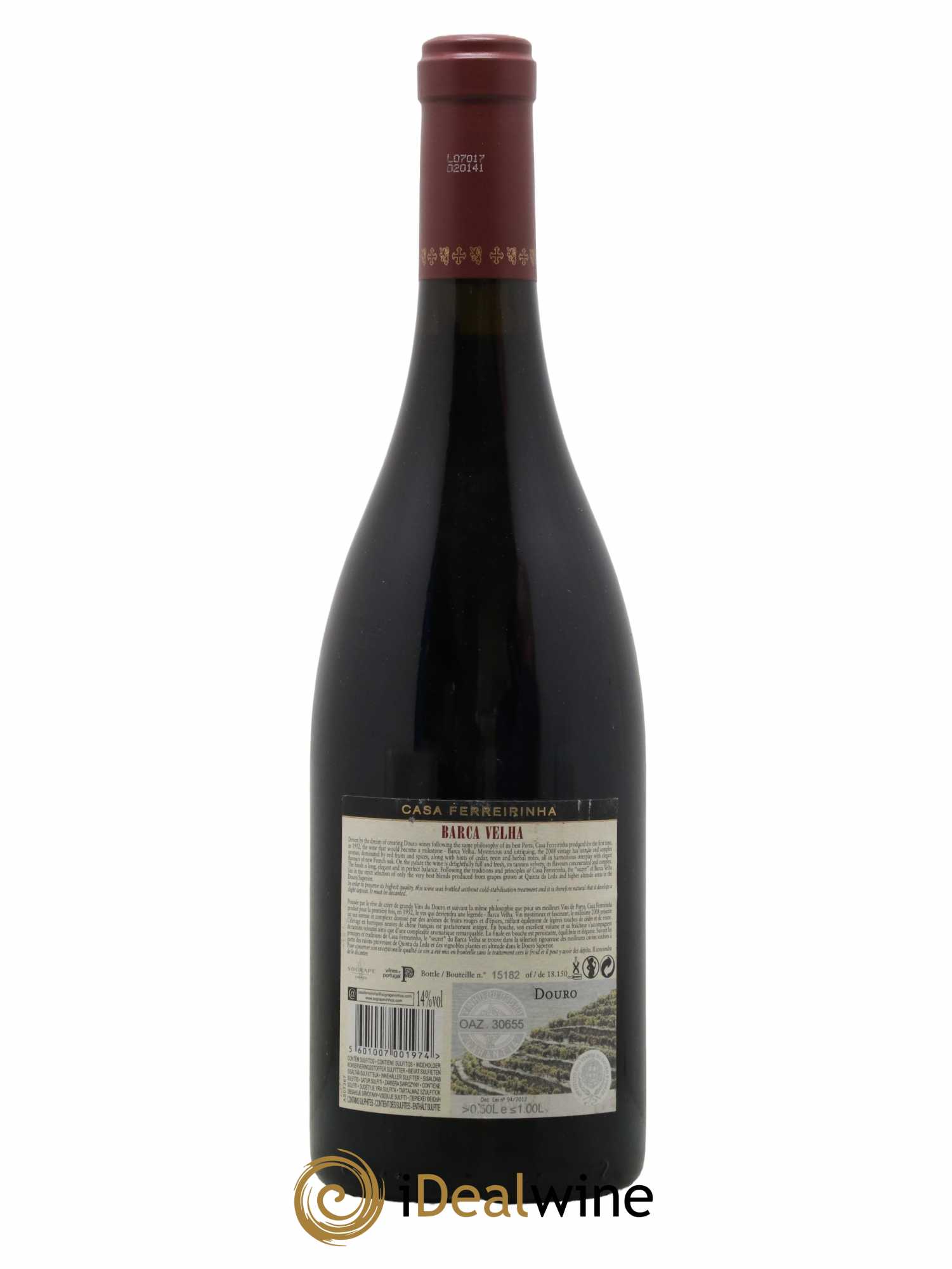 Douro Barca Velha Casa Ferreirinha 2008 - Lotto di 1 bottiglia - 1