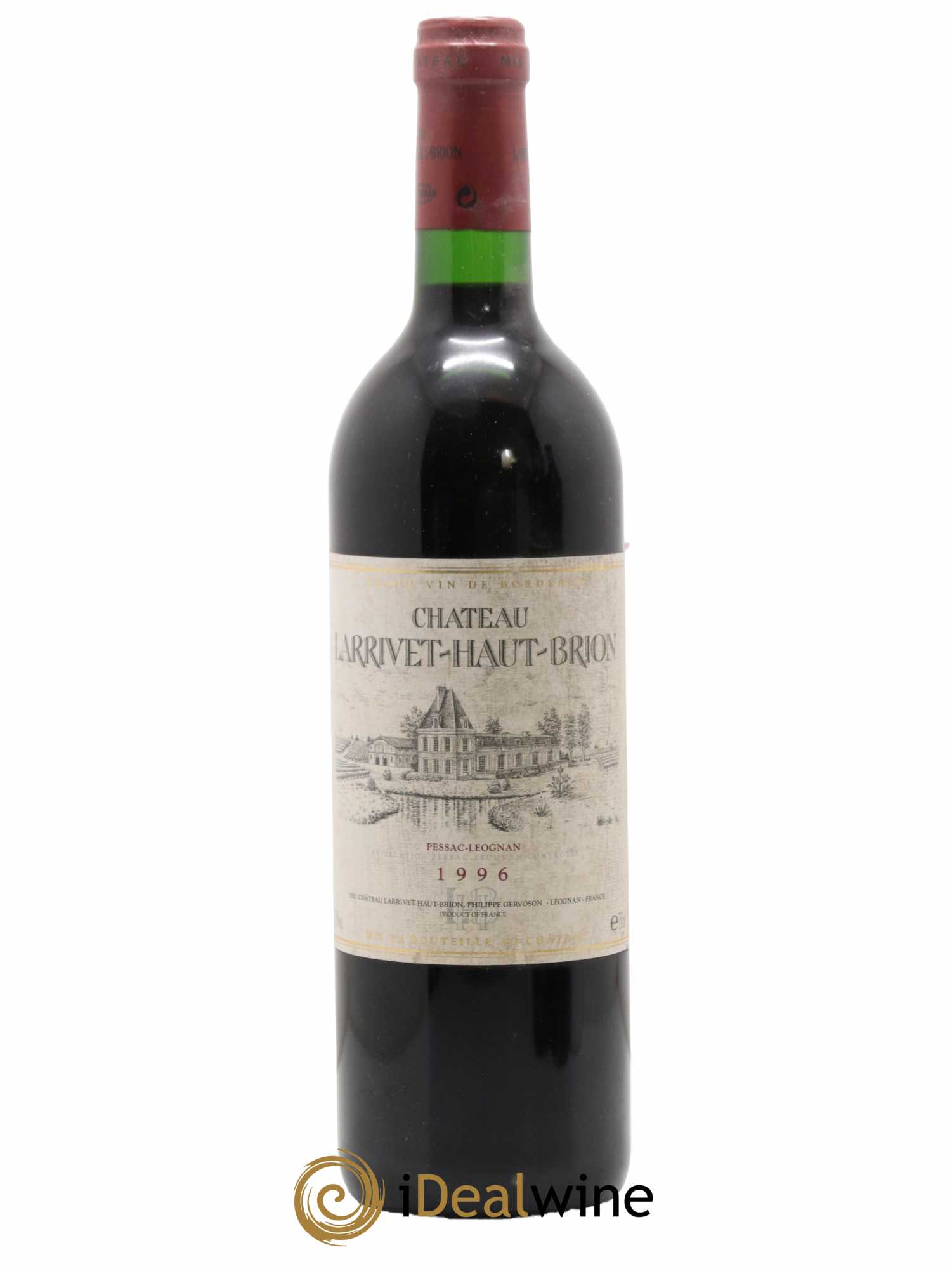 Château Larrivet Haut-Brion 1996 - Lot de 1 bouteille - 0