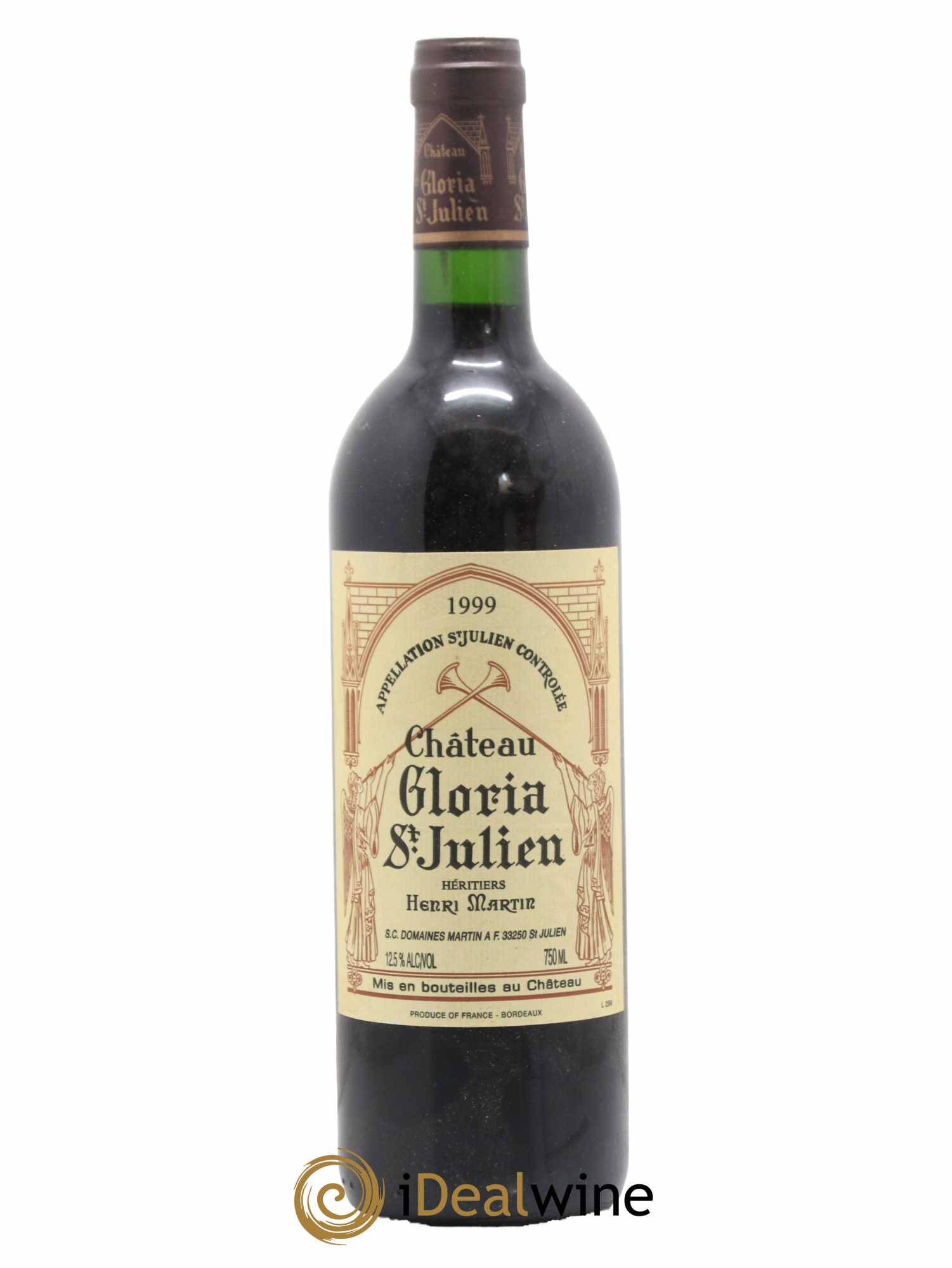 Château Gloria 1999 - Lot de 1 bouteille - 0